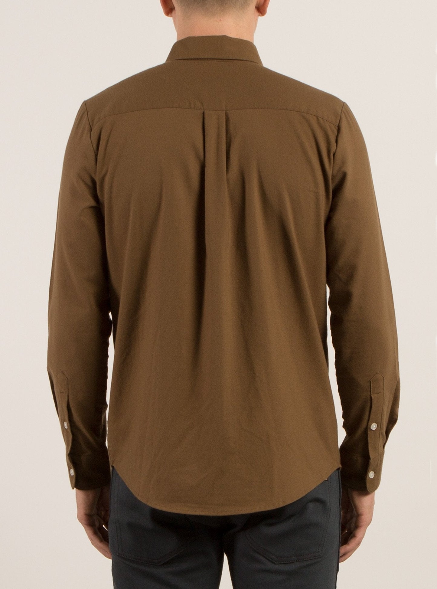 Oxford Long Sleeve Shirt - Mud