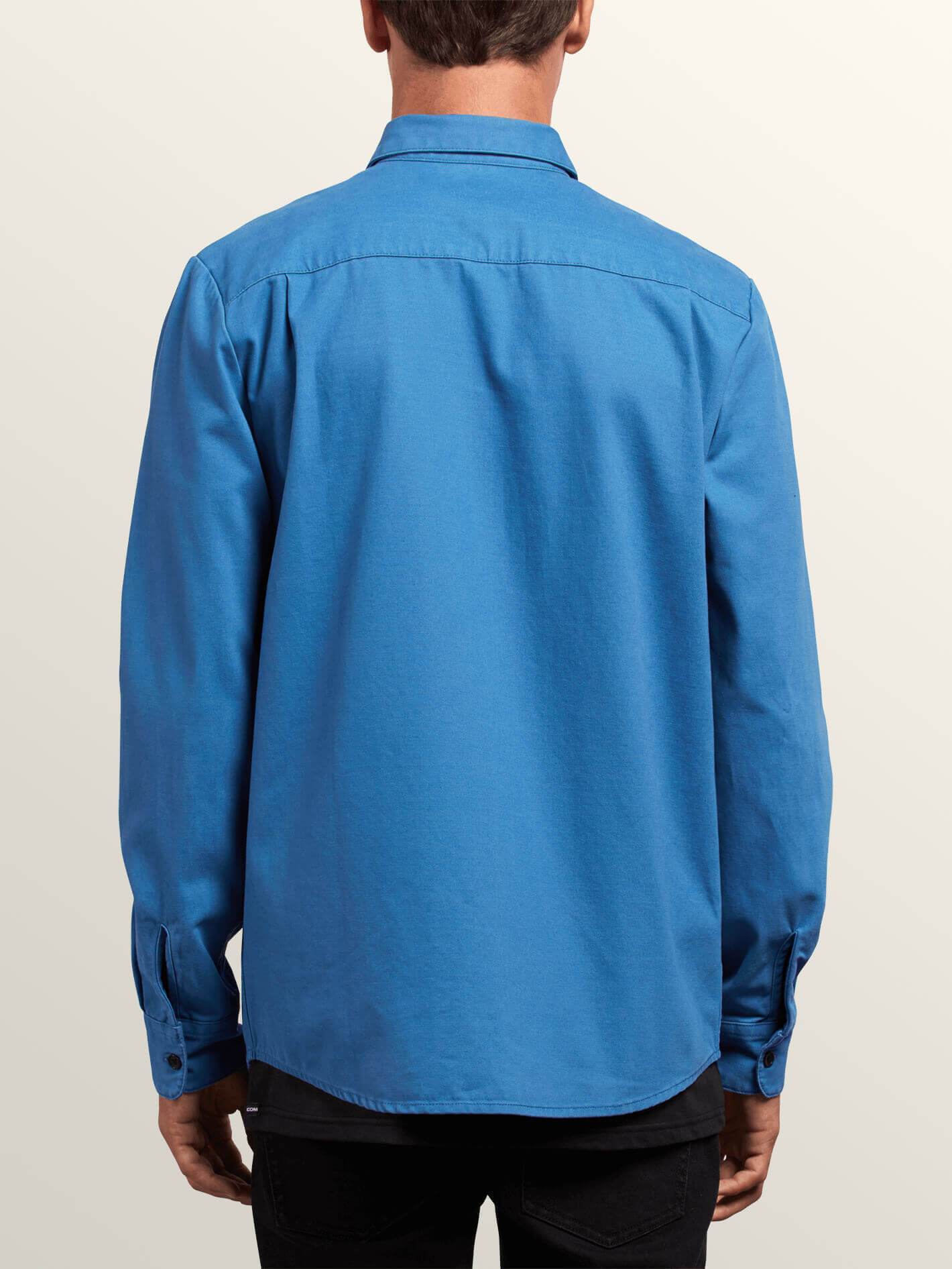 Huckster Shirt L/S - Used Blue