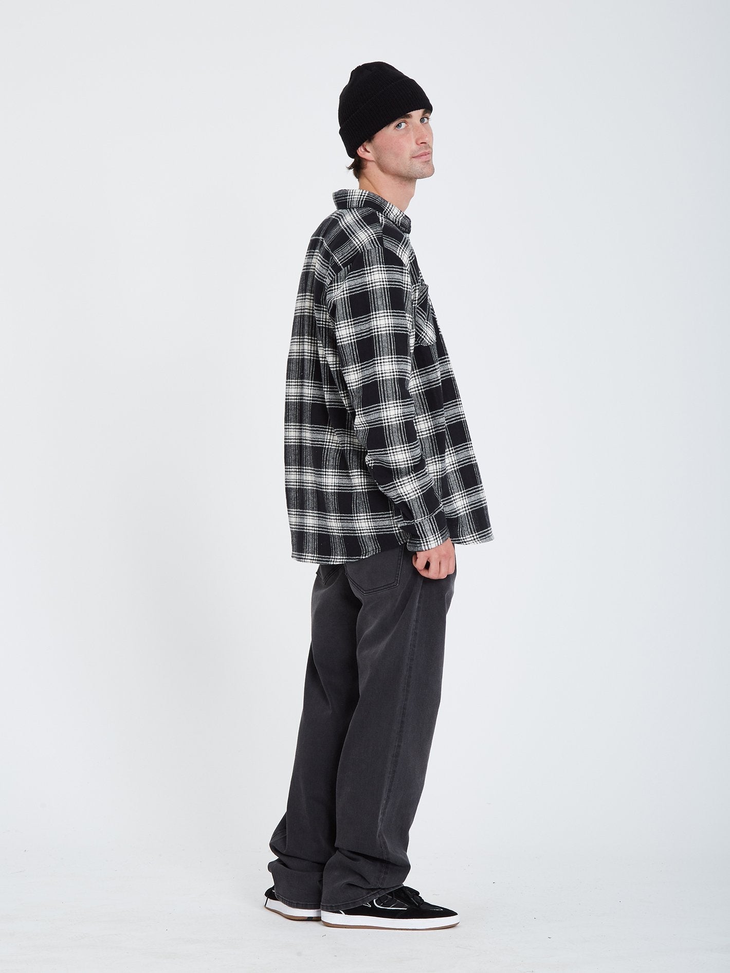 Chemise Tone Stone - NEW BLACK