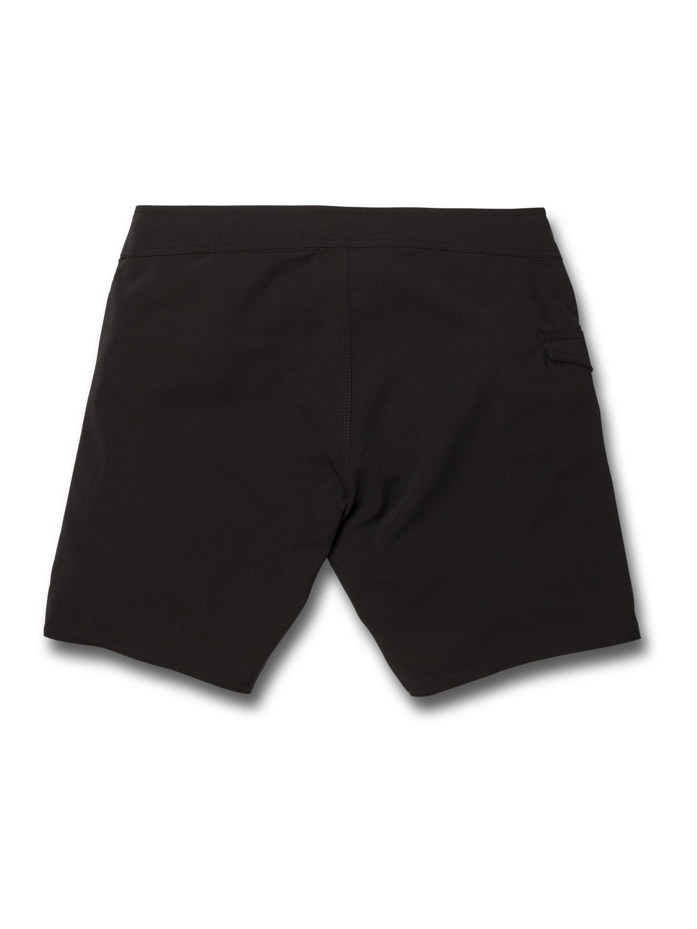 Boardshort Lido Solid Mod 18" - BLACK