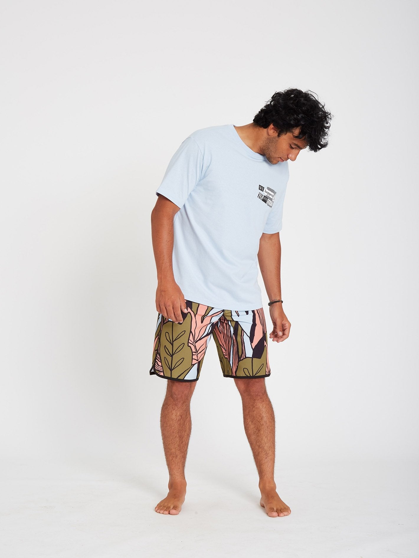 Boardshort Mod Lido Scallop 20" - Old Mill