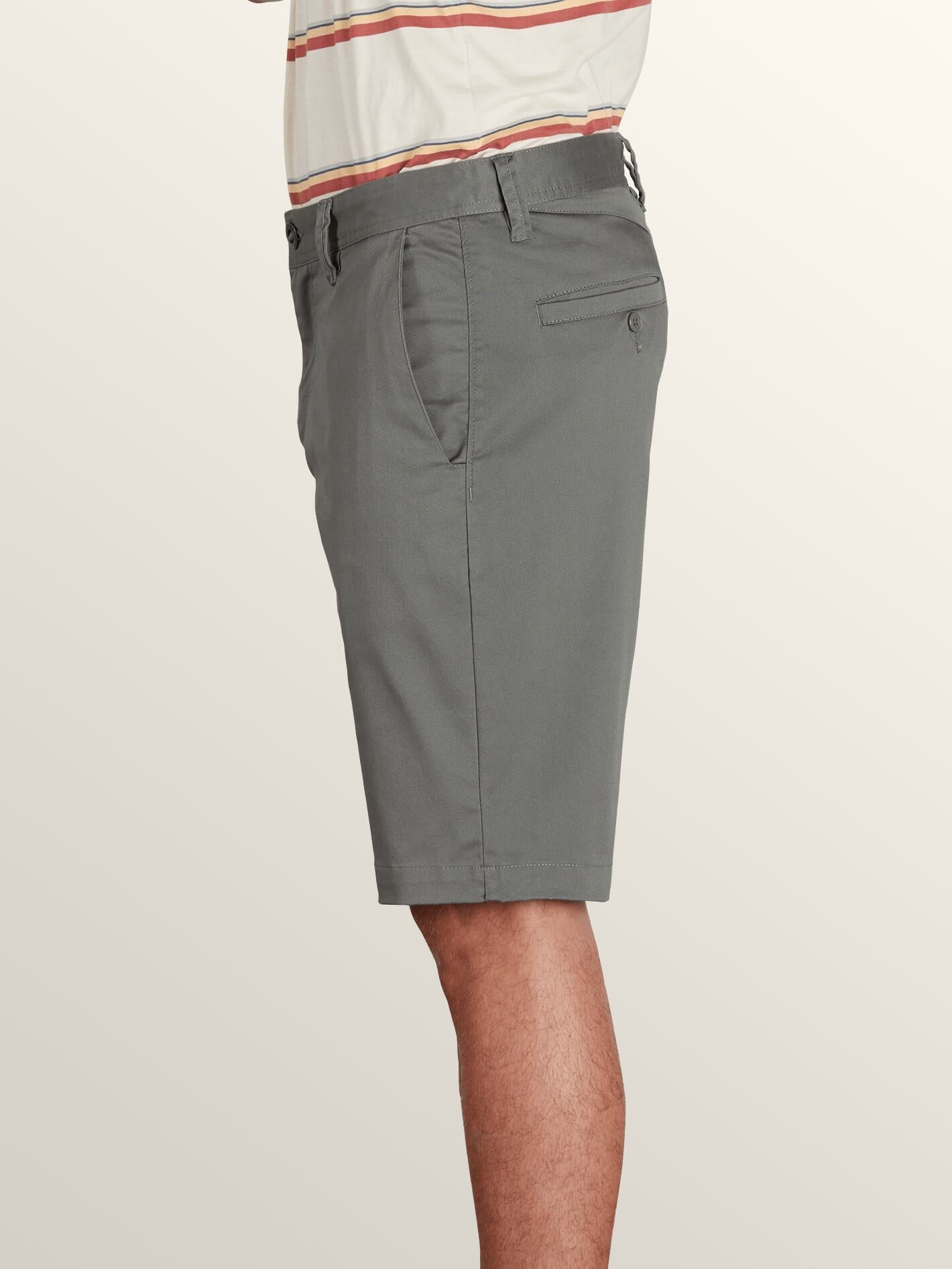 Frickin Modern Stretch Chino Shorts - Staubgrün
