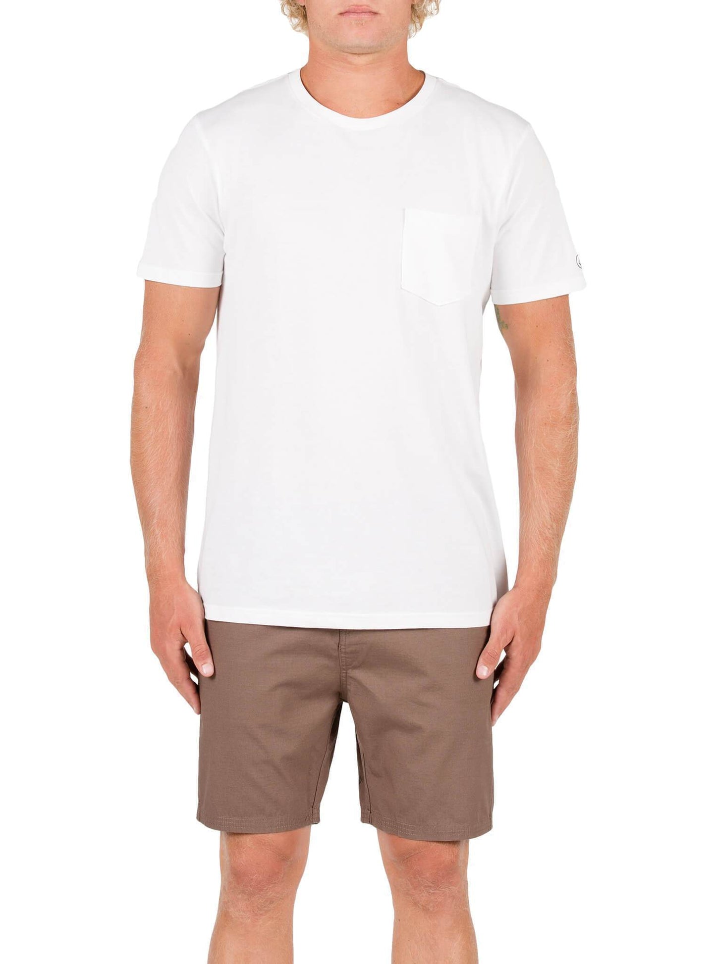 Volcom Stone Made Chino Tilden Shorts - Mushroom