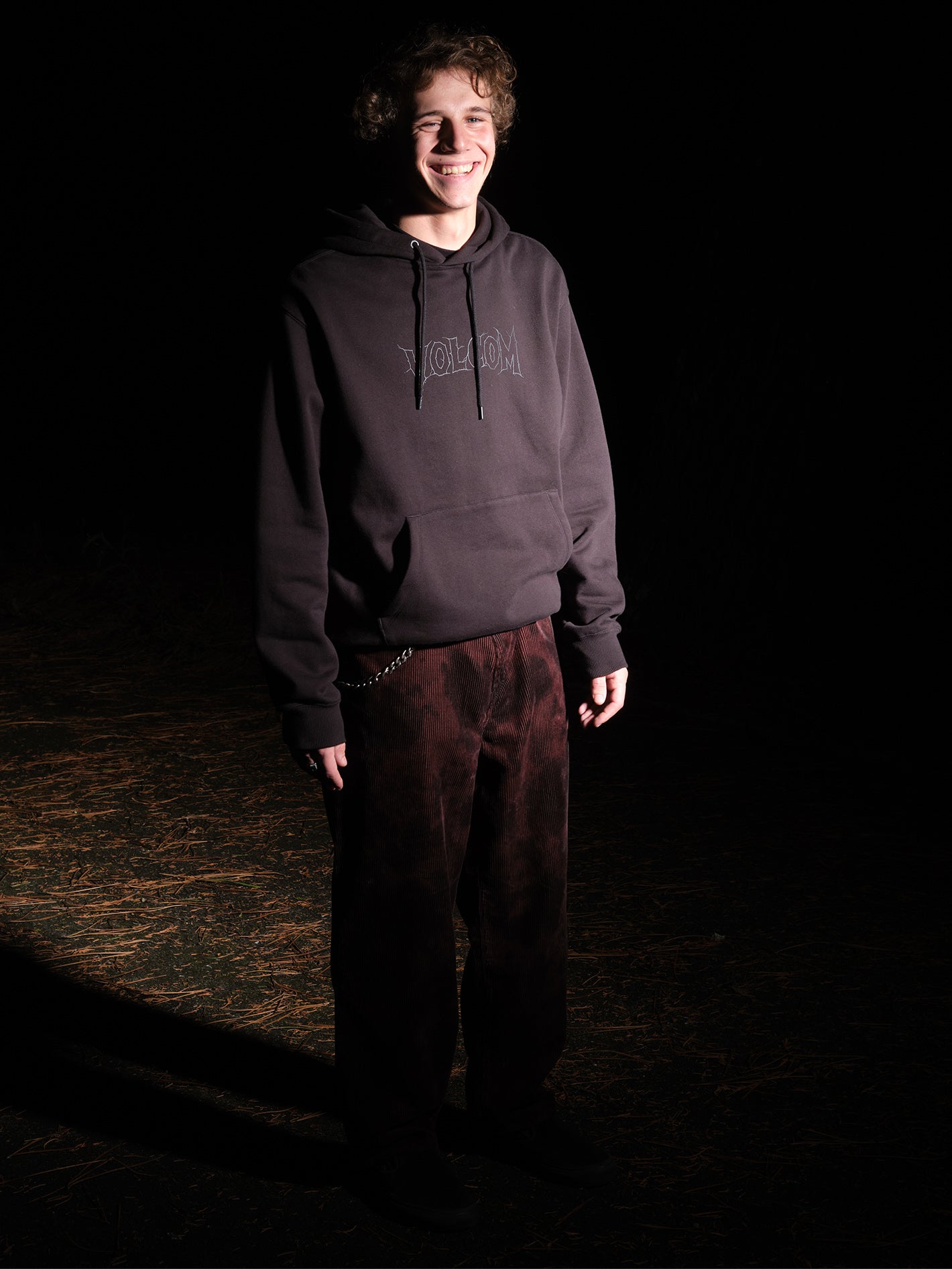 Billow Tapered Ribbed Pants - BITTERSCHOKOLADE