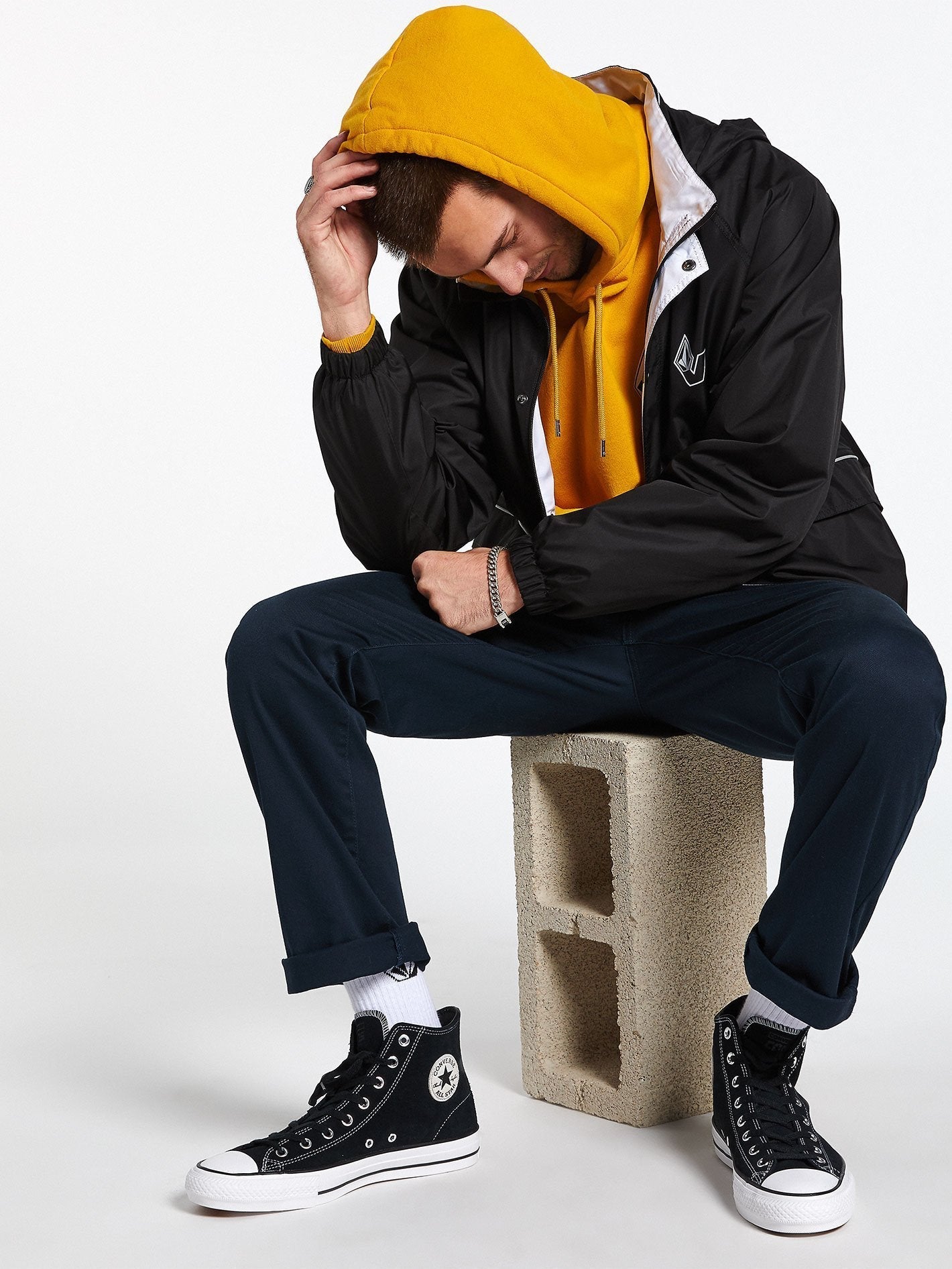 CJ Collins Jacke - SCHWARZ