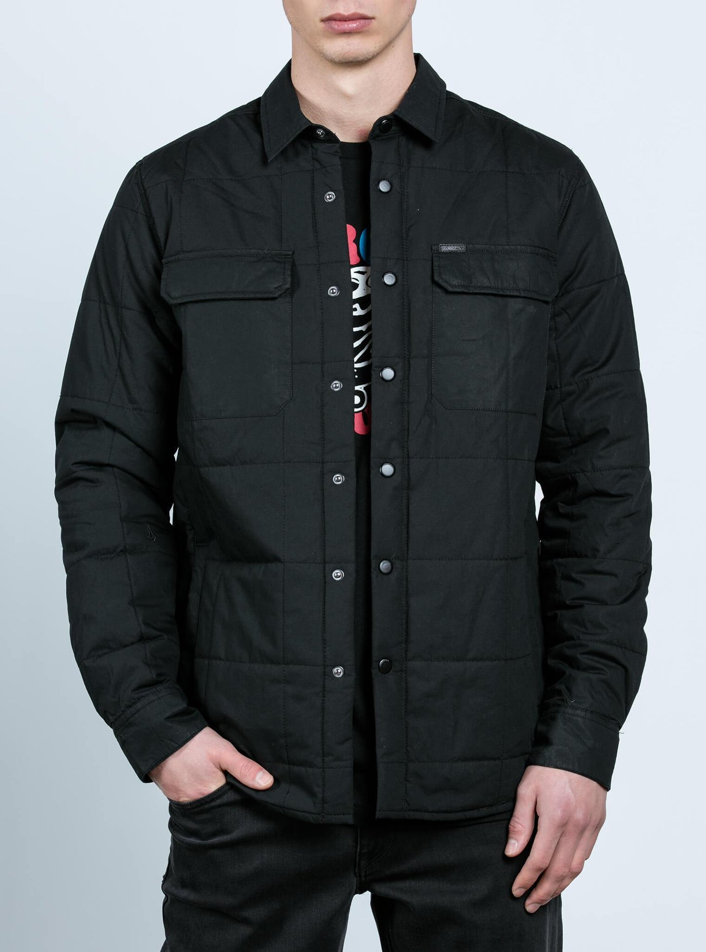 Larkin Quilted Jacket - Black