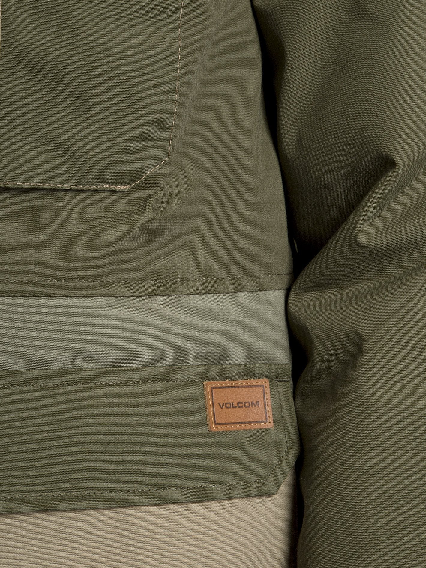 Renton Winter 5K Jacket - Army Green Combo