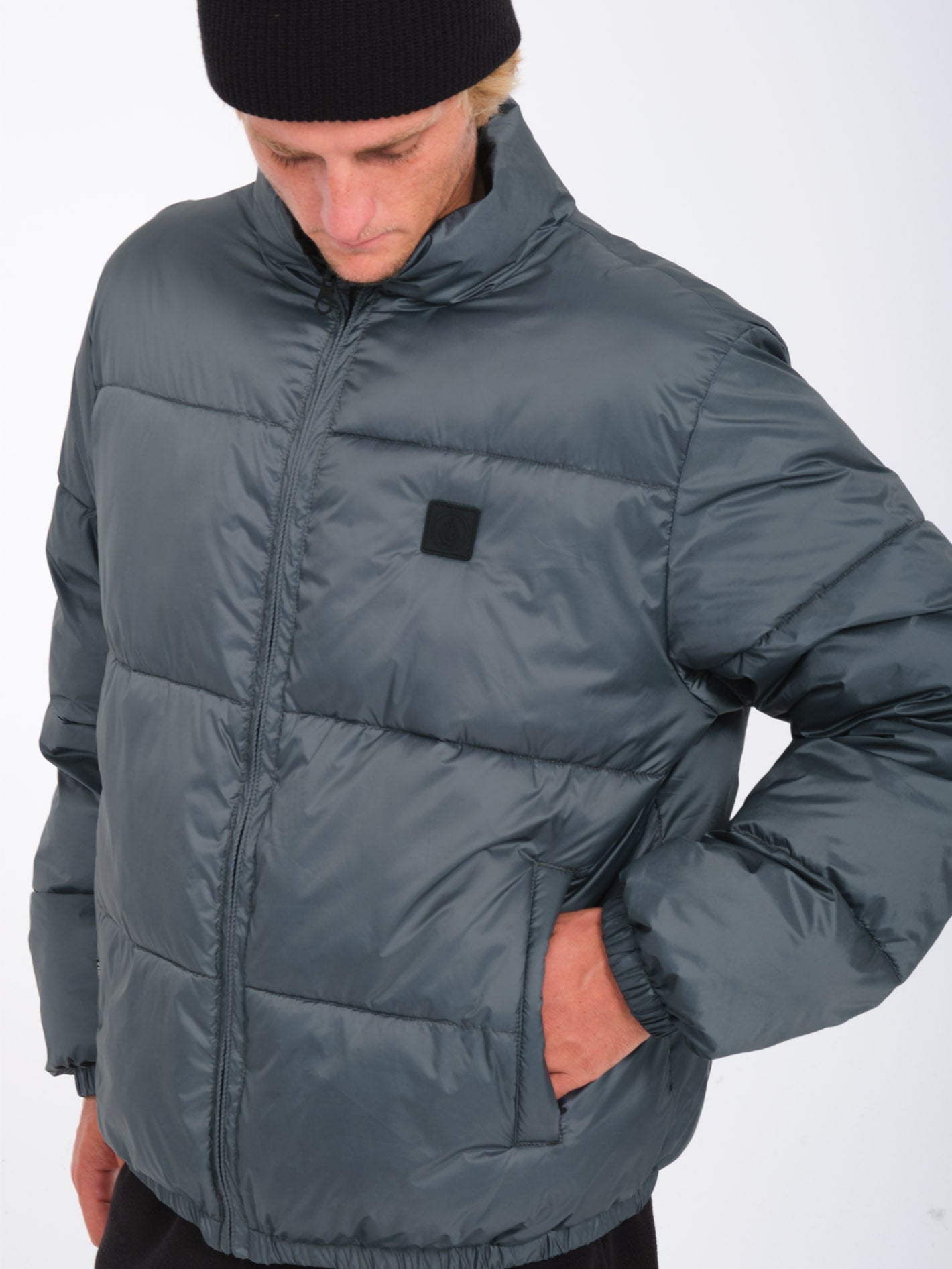 Walltz Down Jacket (Reversible) - DARK SLATE