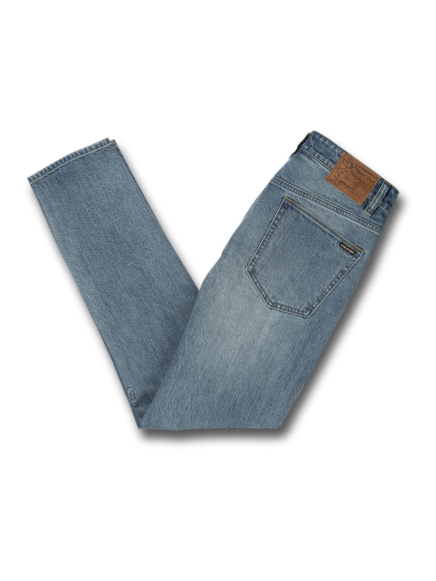 Vorta Tapered Jeans - VMI-VINTAGE MARBOLED INDIGO