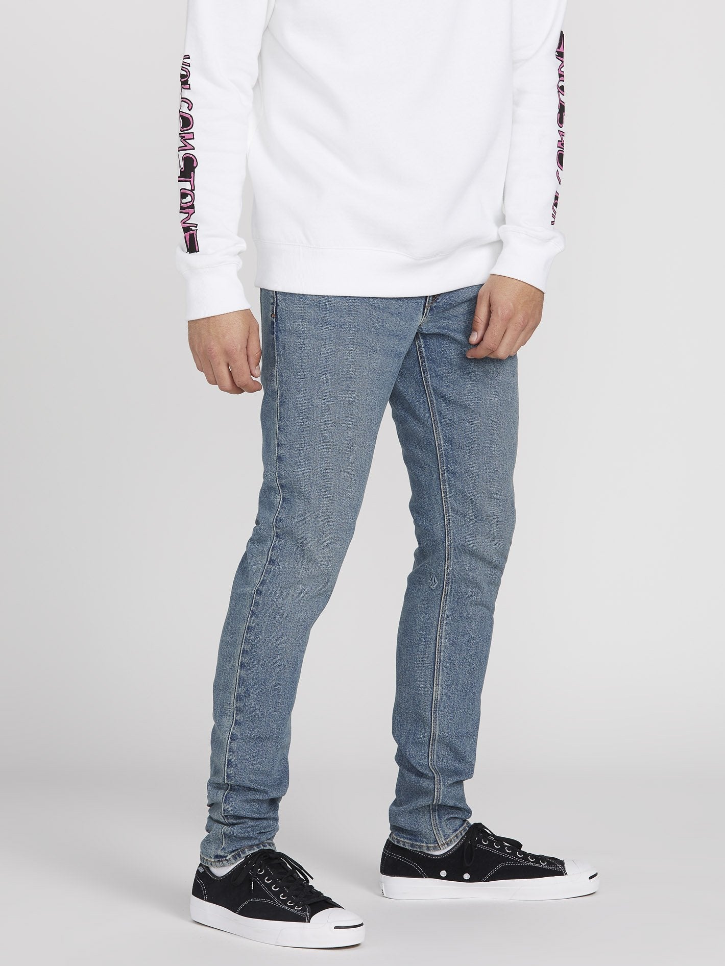 2X4 Tapered Jeans - SCHIEFERBLAU