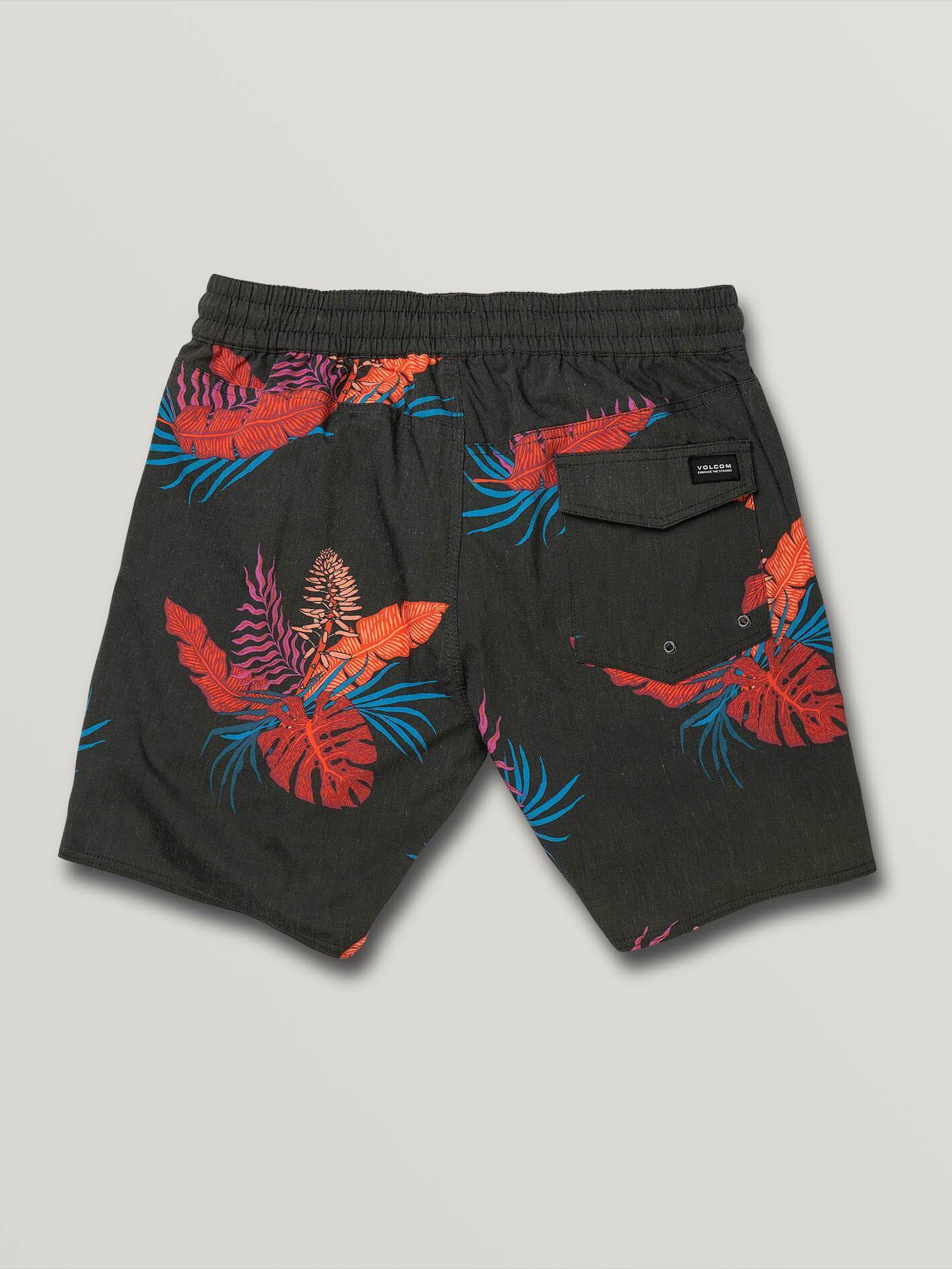 Bermuda Trunk 17" Boardshorts - SCHWARZ