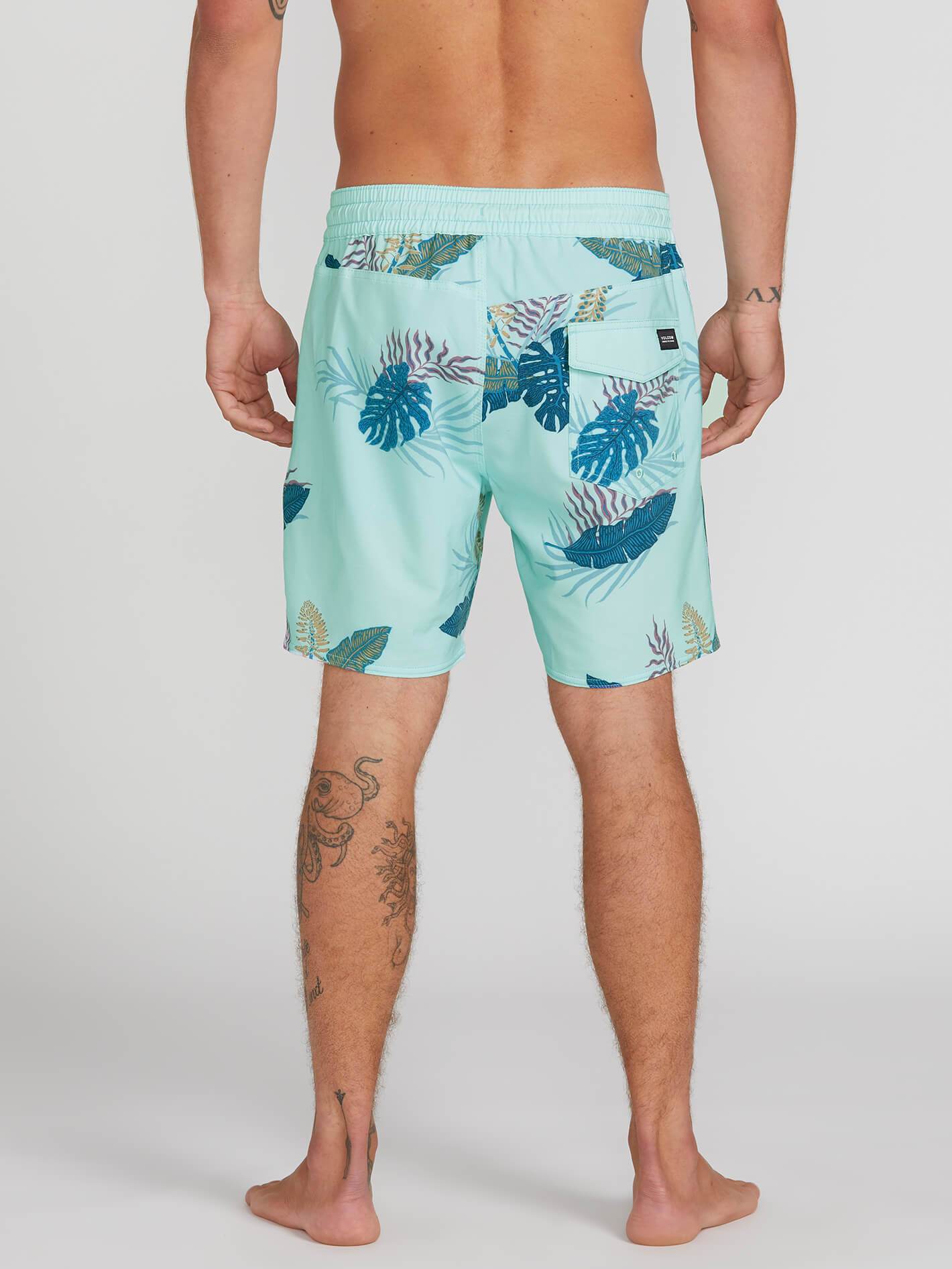 Bermuda Trunk 17" Boardshort - HARZBLAU