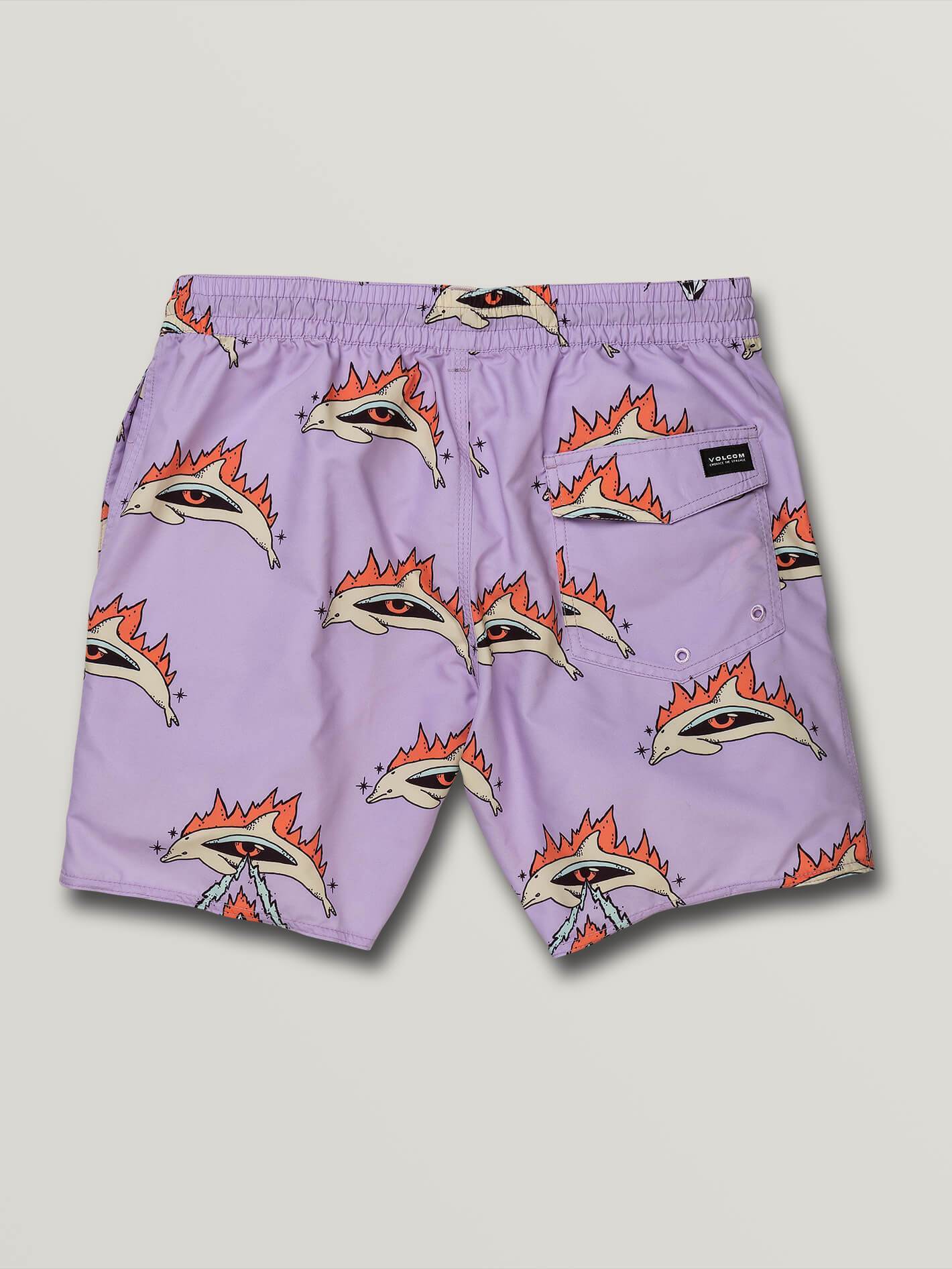 Boardshort Bottle O Trunk 17" - LILAC