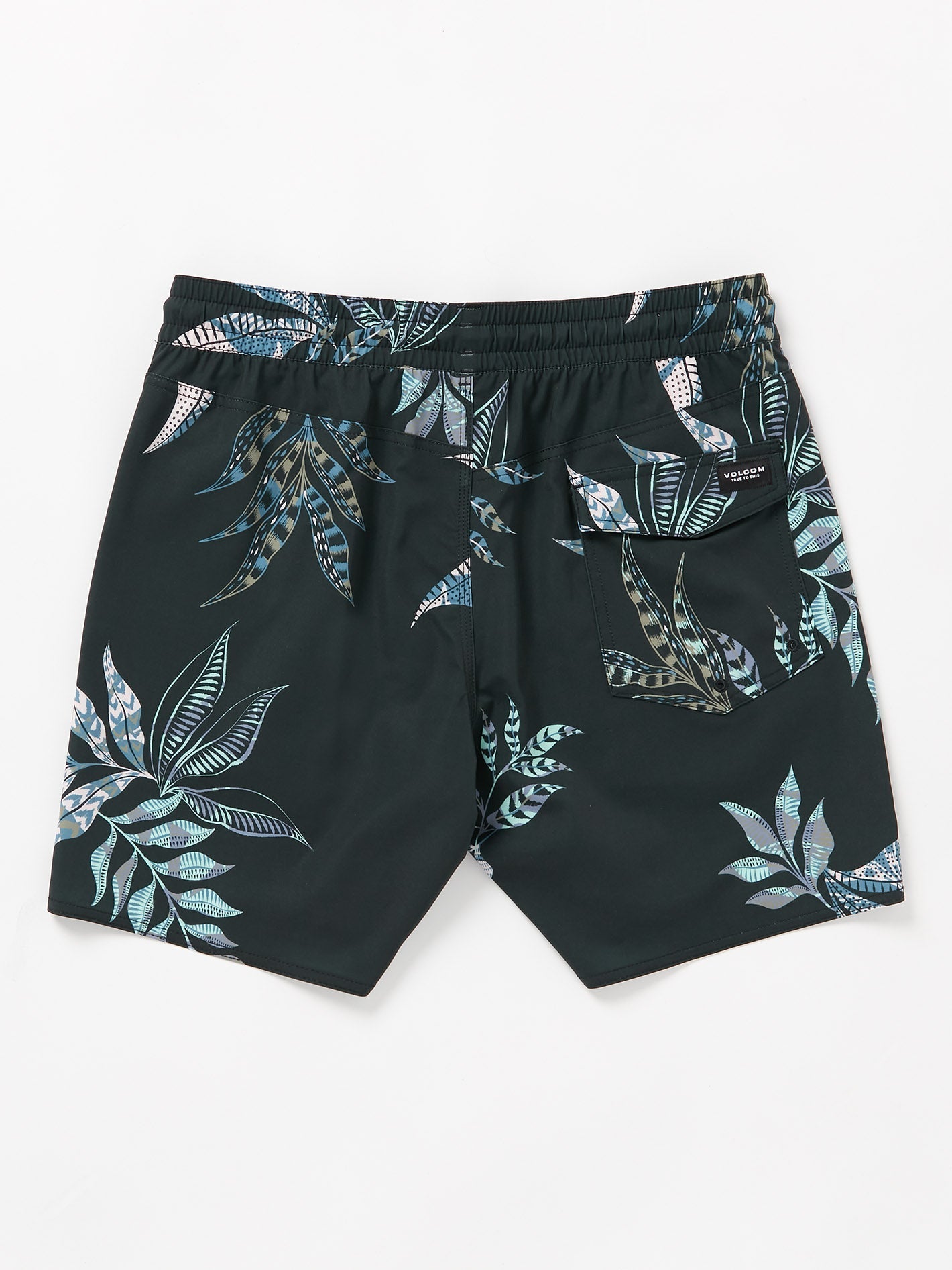 Baffle Trunk 17" Boardshorts - BLACK