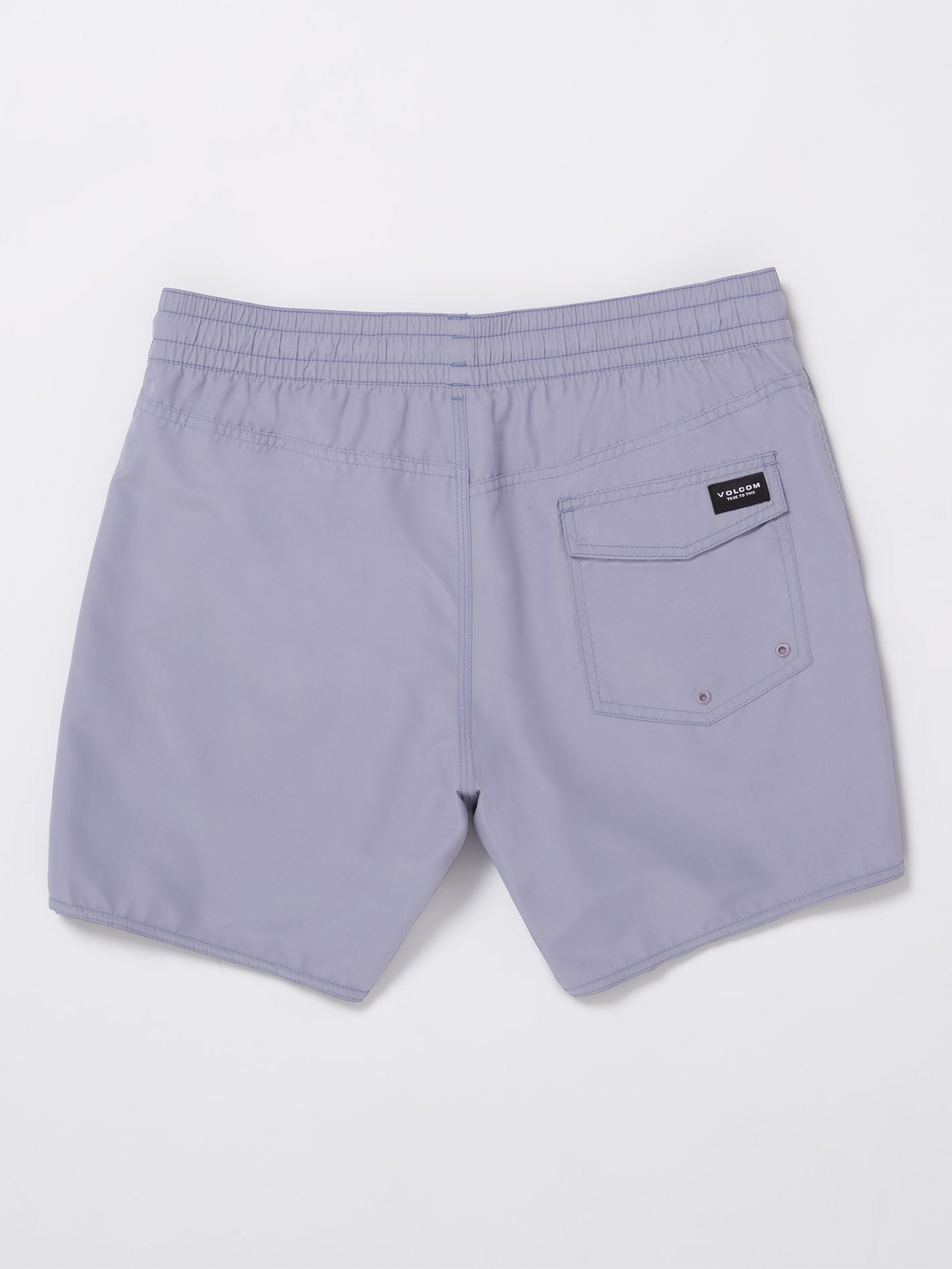 Lido Solid Trunk Boardshorts - VIOLET DUST