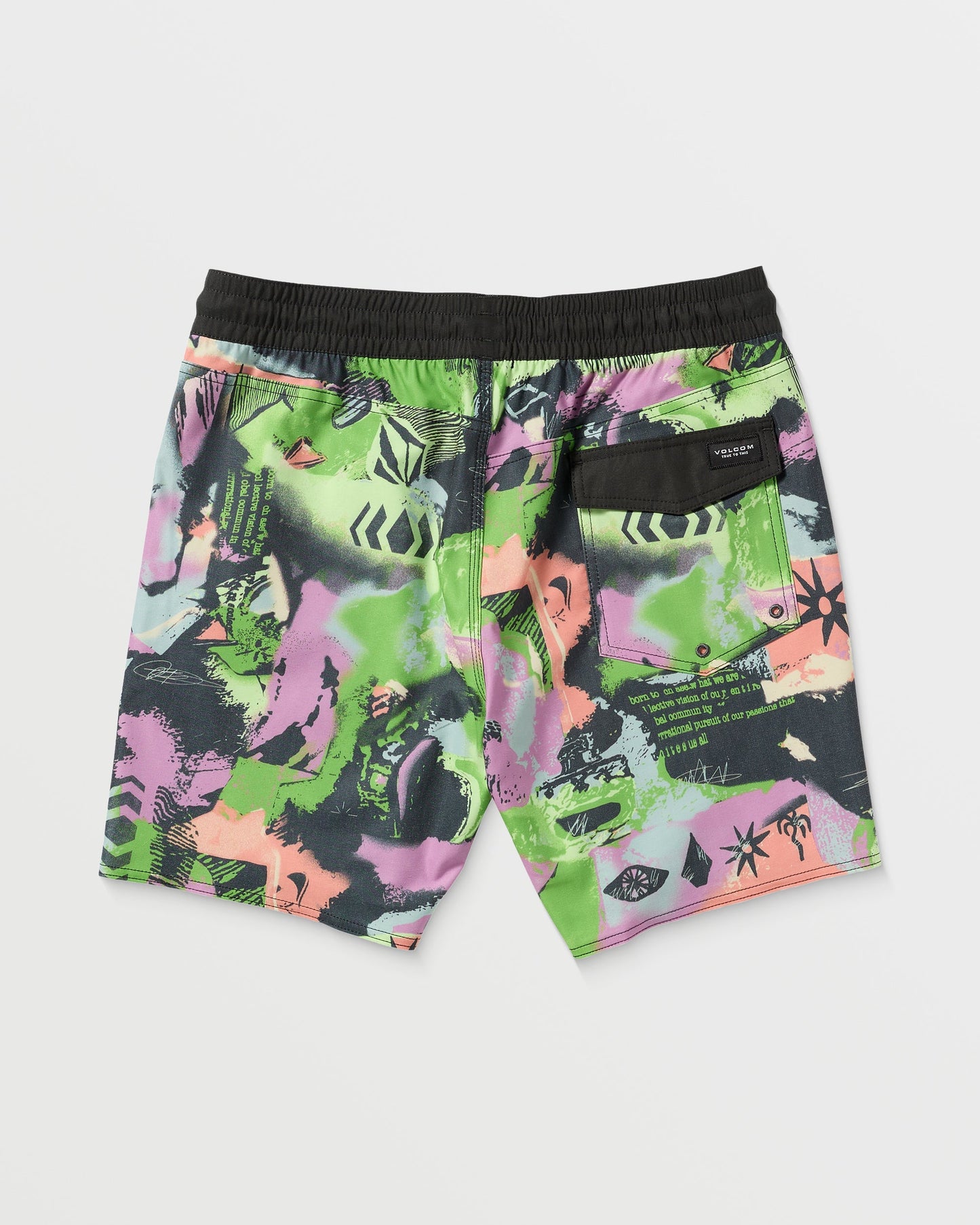 Unite Stoney Trunk 17" Boardshort - STEEL PURPLE