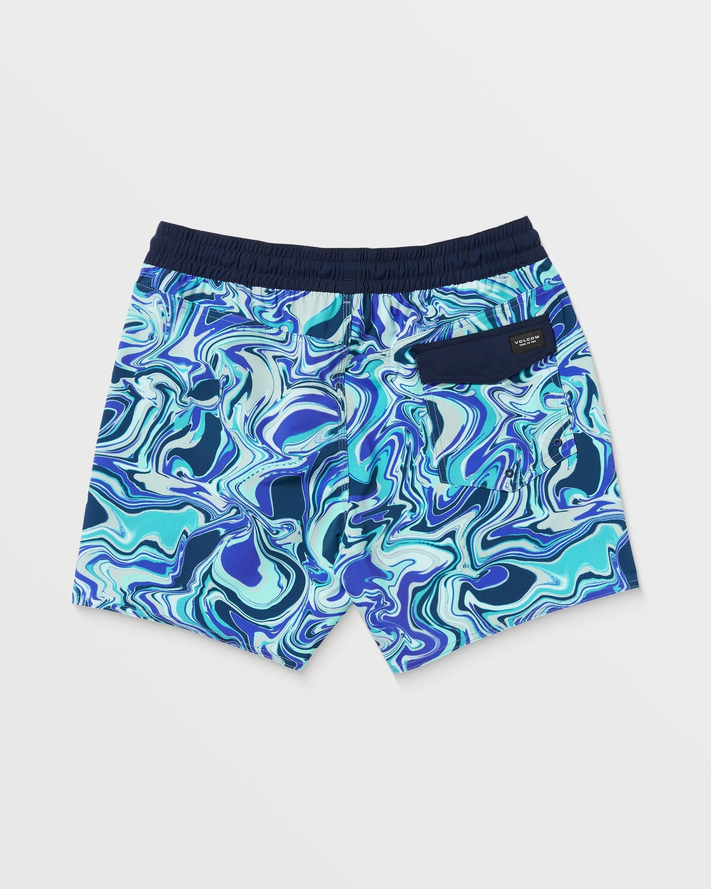 Lido Print Trunk 16" Boardshorts - MARINEBLAU