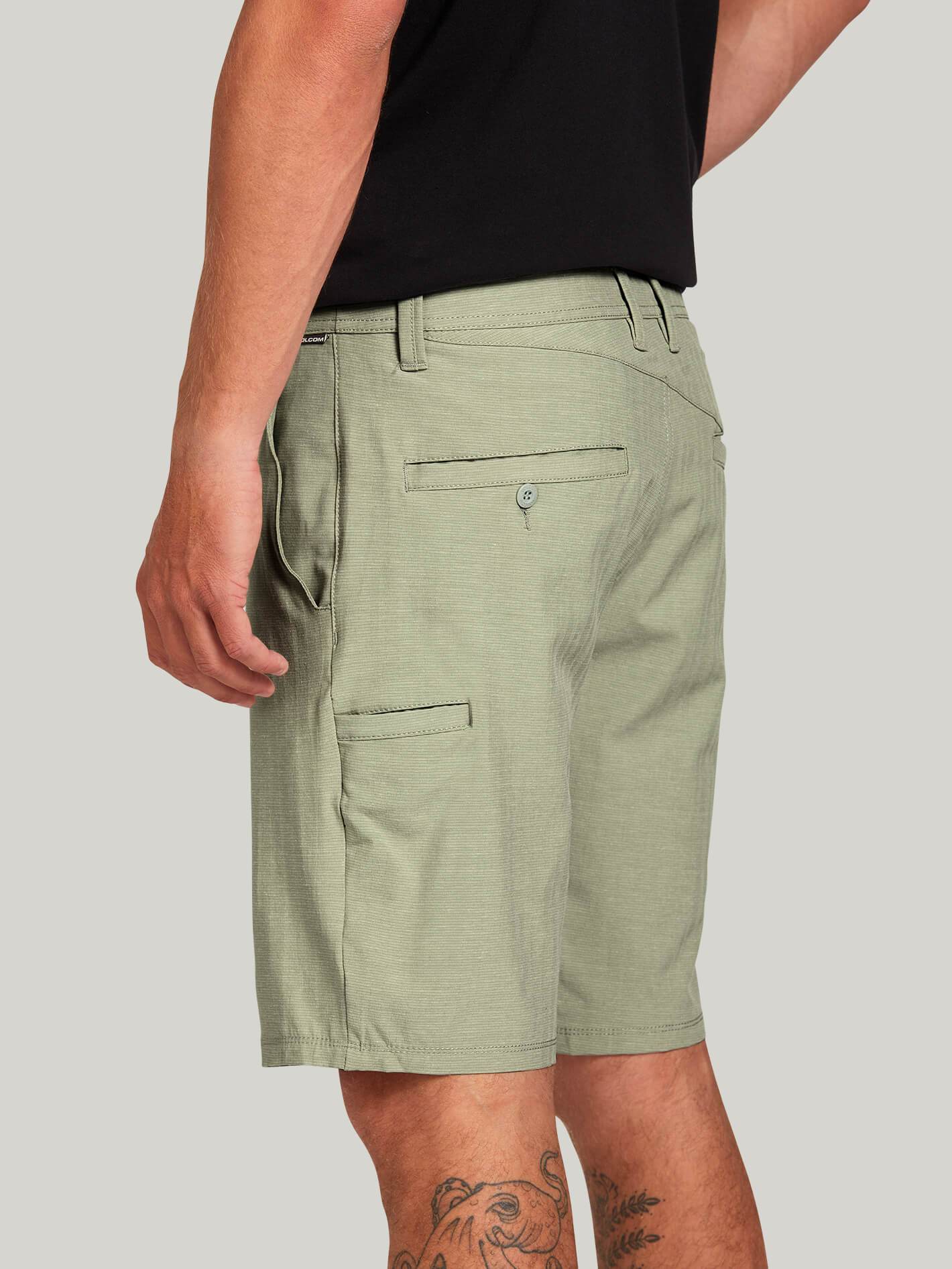 Frickin Surf N' Turf Slub Boardshorts - SEAGRASS GREEN