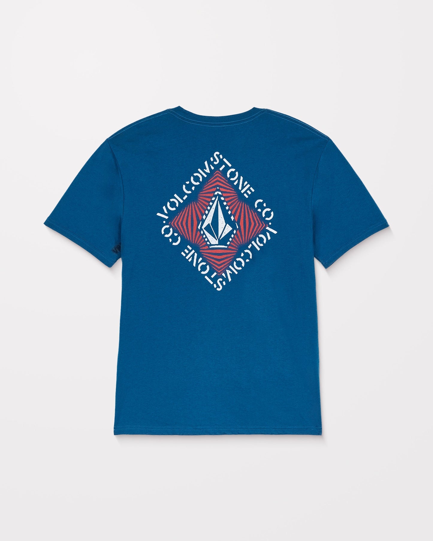 Optisches T-Shirt - Kosmisches Blau
