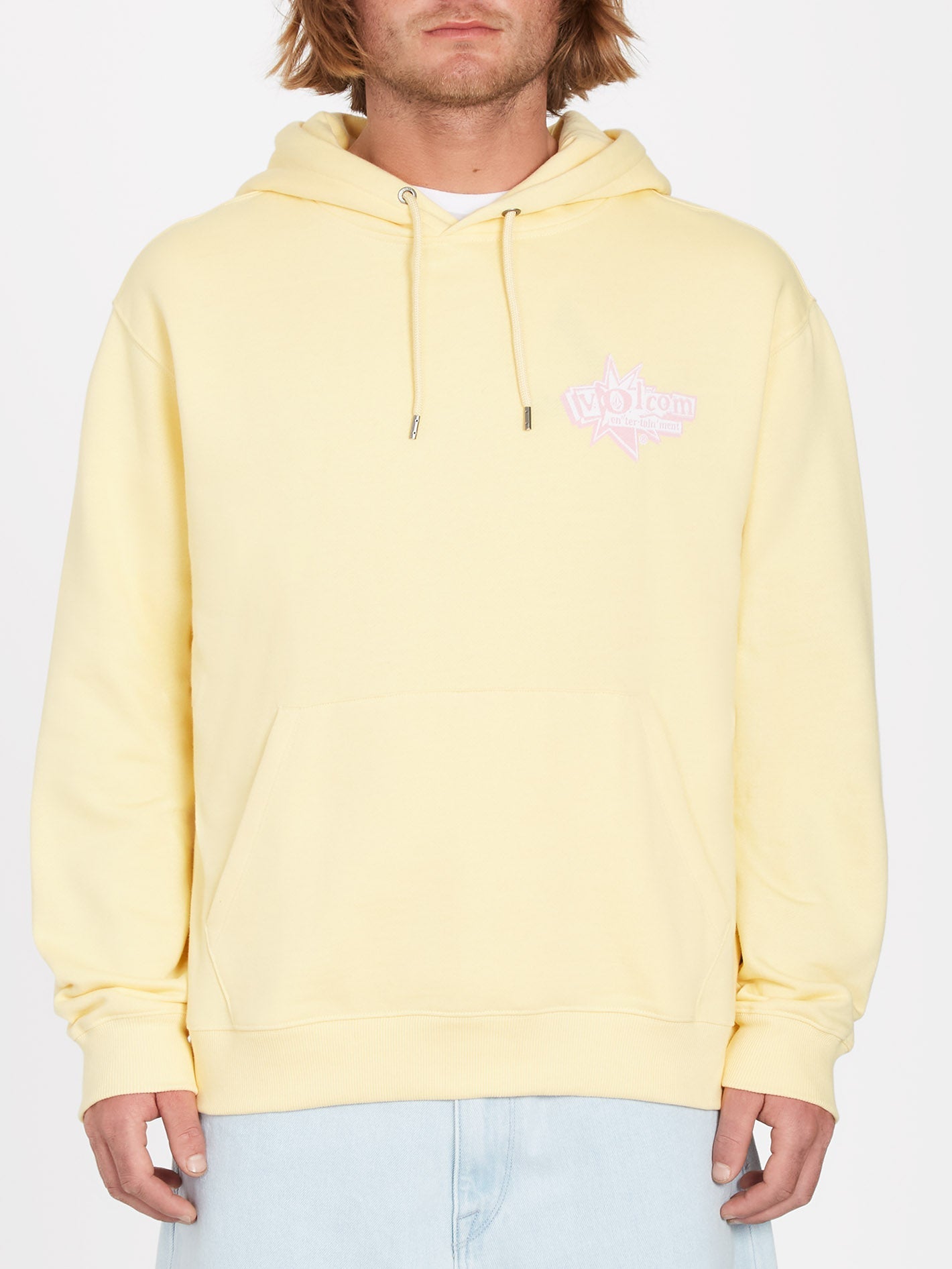 Sweat à capuche V Entertainment - DAWN YELLOW