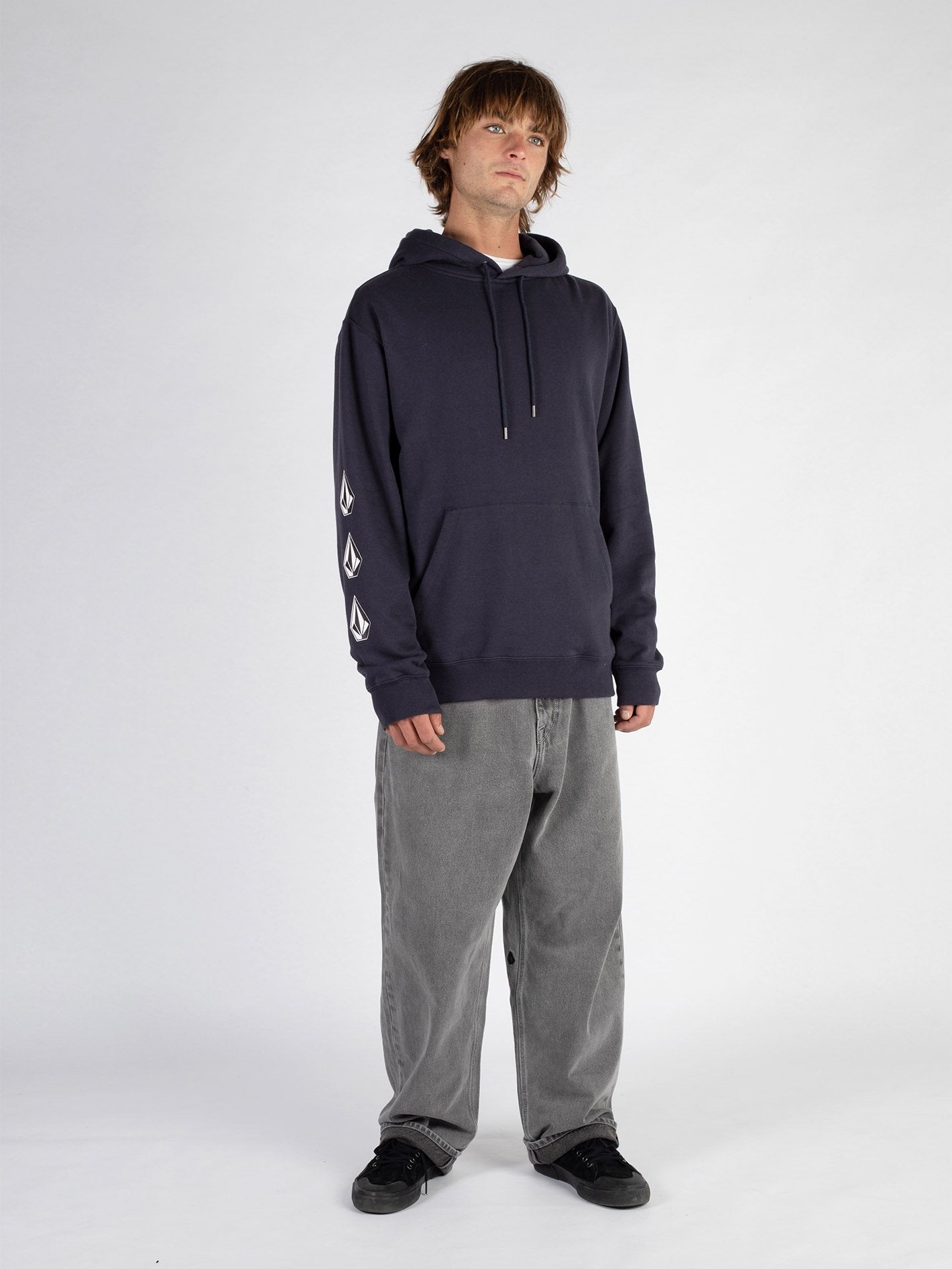 Iconic Stone Hoodie – MARINEBLAU