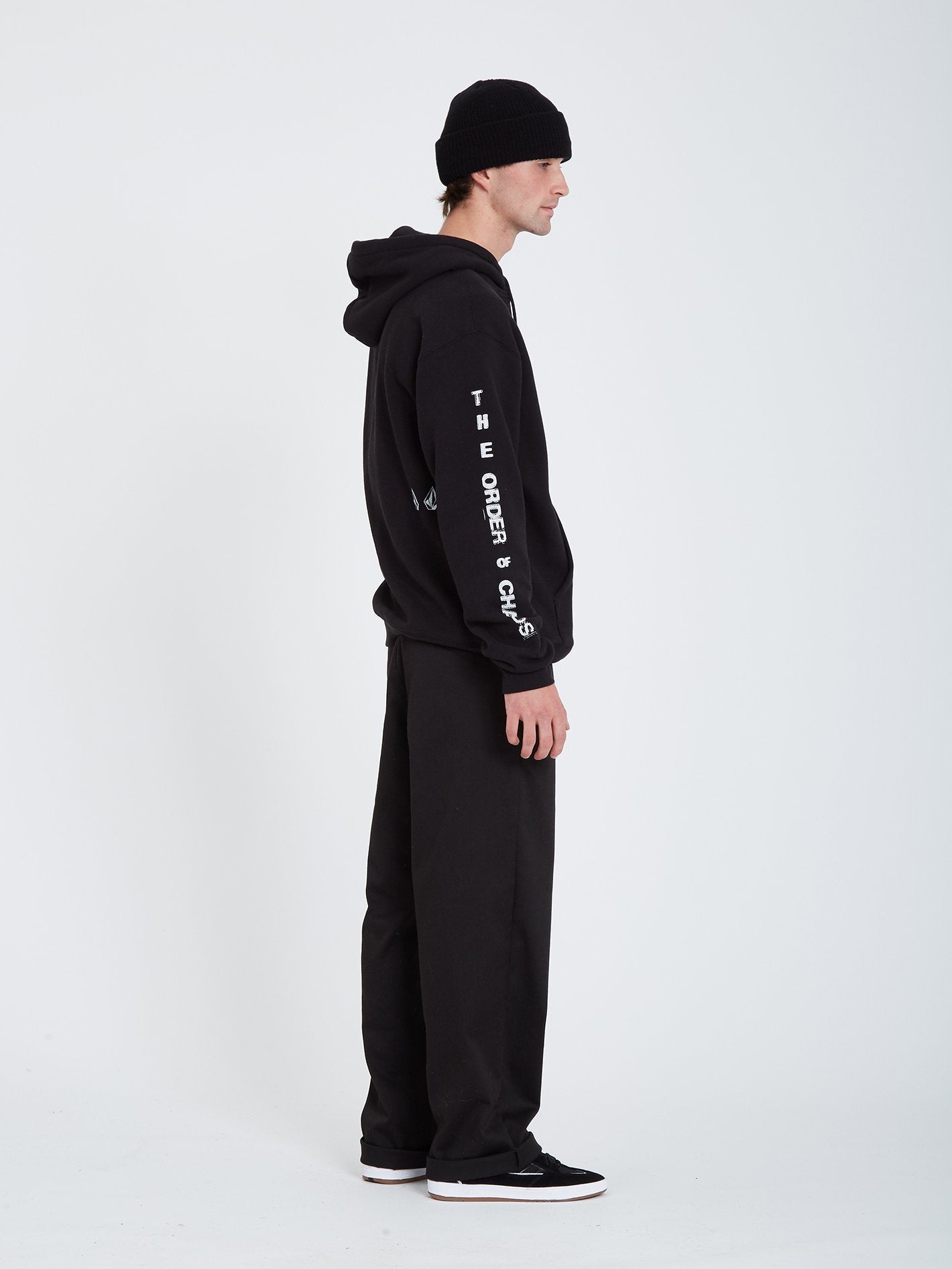 Transient Waves Hoodie - SCHWARZ