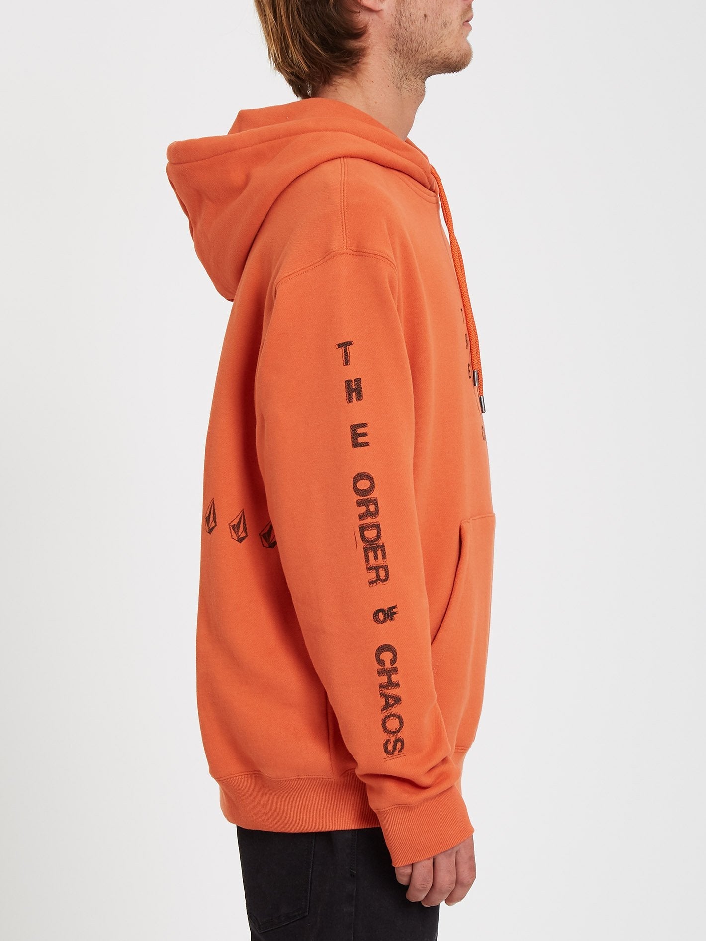 Transient Waves Hoodie - GEBRANNTES OCHRE