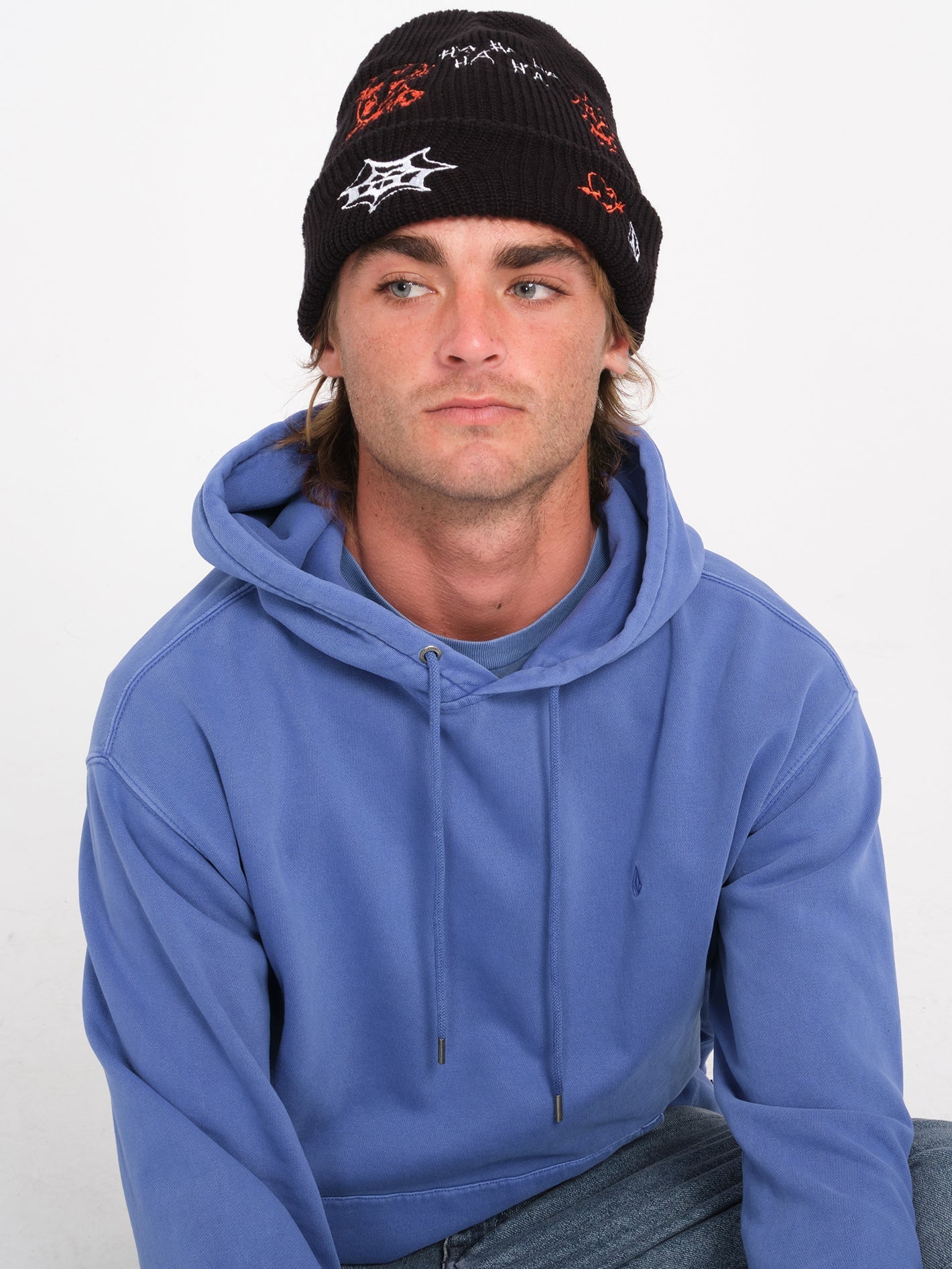Single Stone Hoodie - KUGELSCHREIBER BLAU