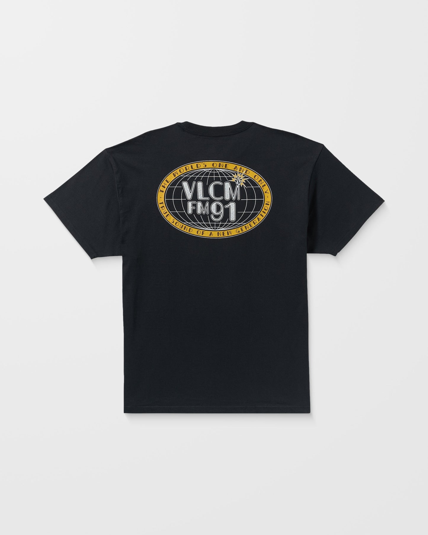 Tune In T-Shirt - Antik Schwarz