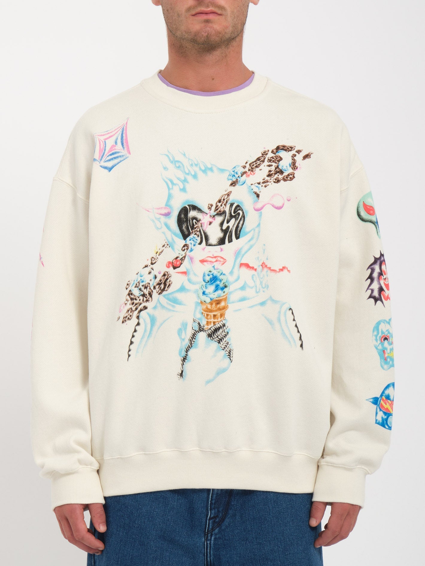Sam Ryser Sweatshirt - OFF WHITE