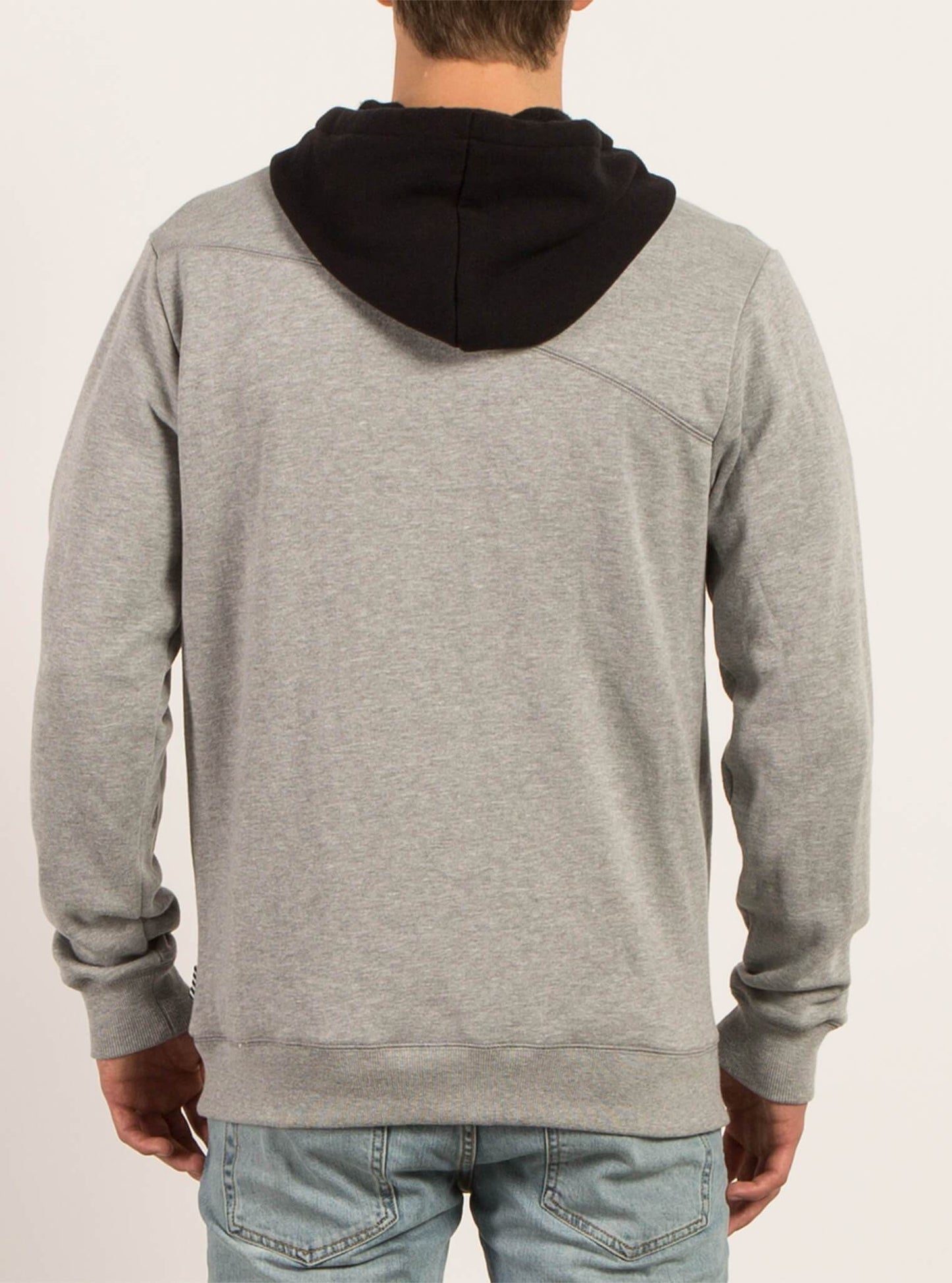 Stone Kapuzenpullover mit Reißverschluss - Grau