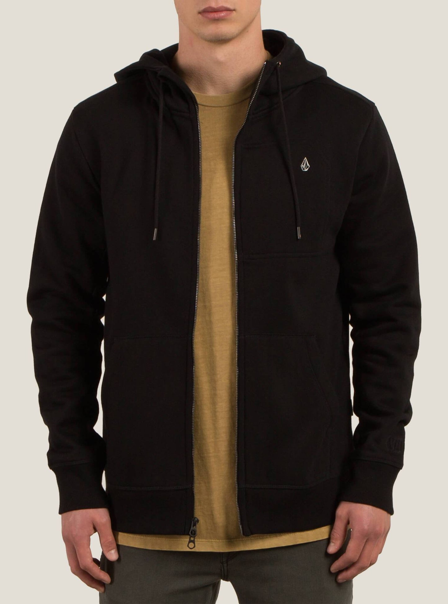 Sweatshirt Zippe A Capuche Vsm Empire - Black