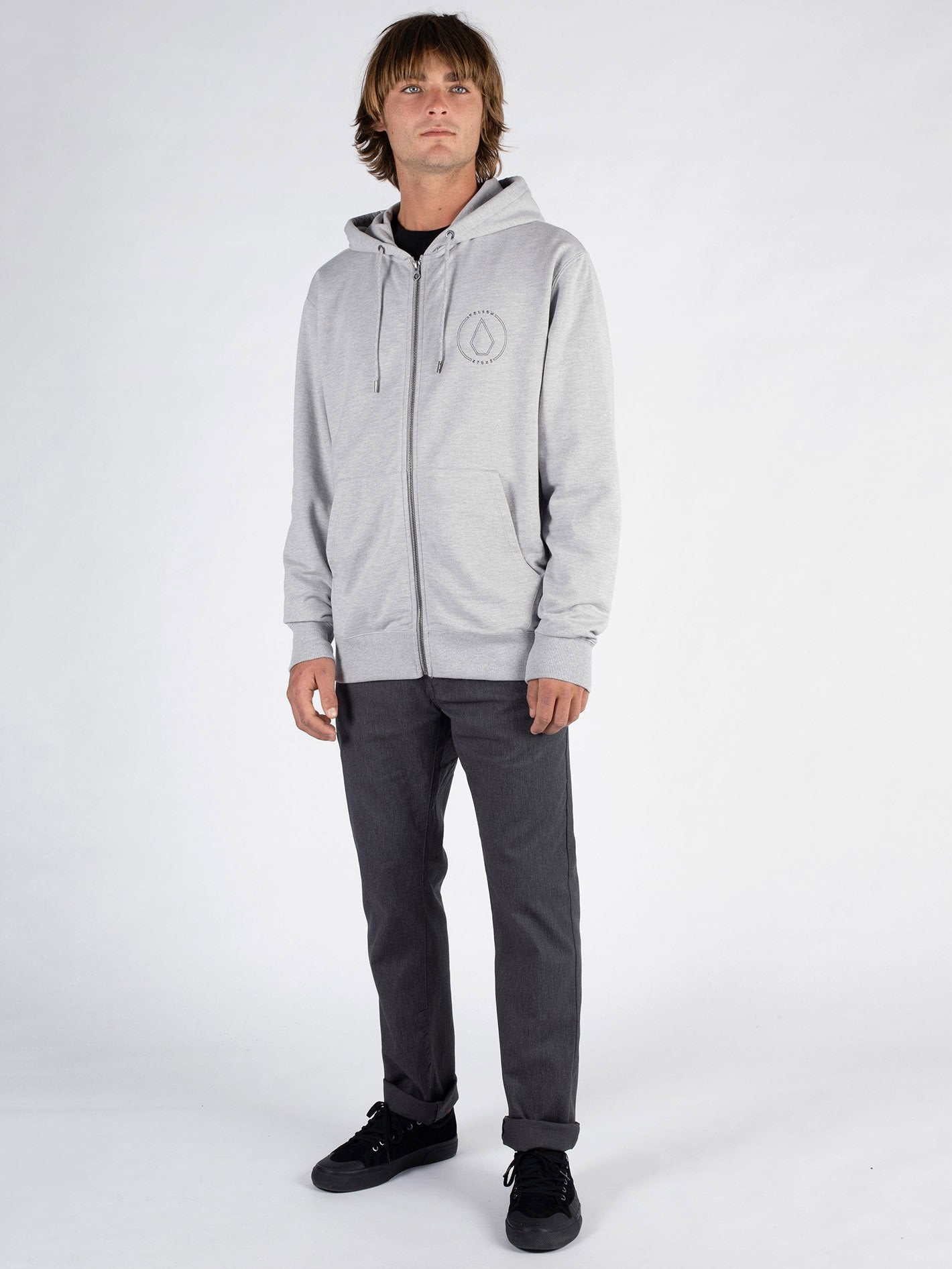 Extends Hoodie - Heather Grey