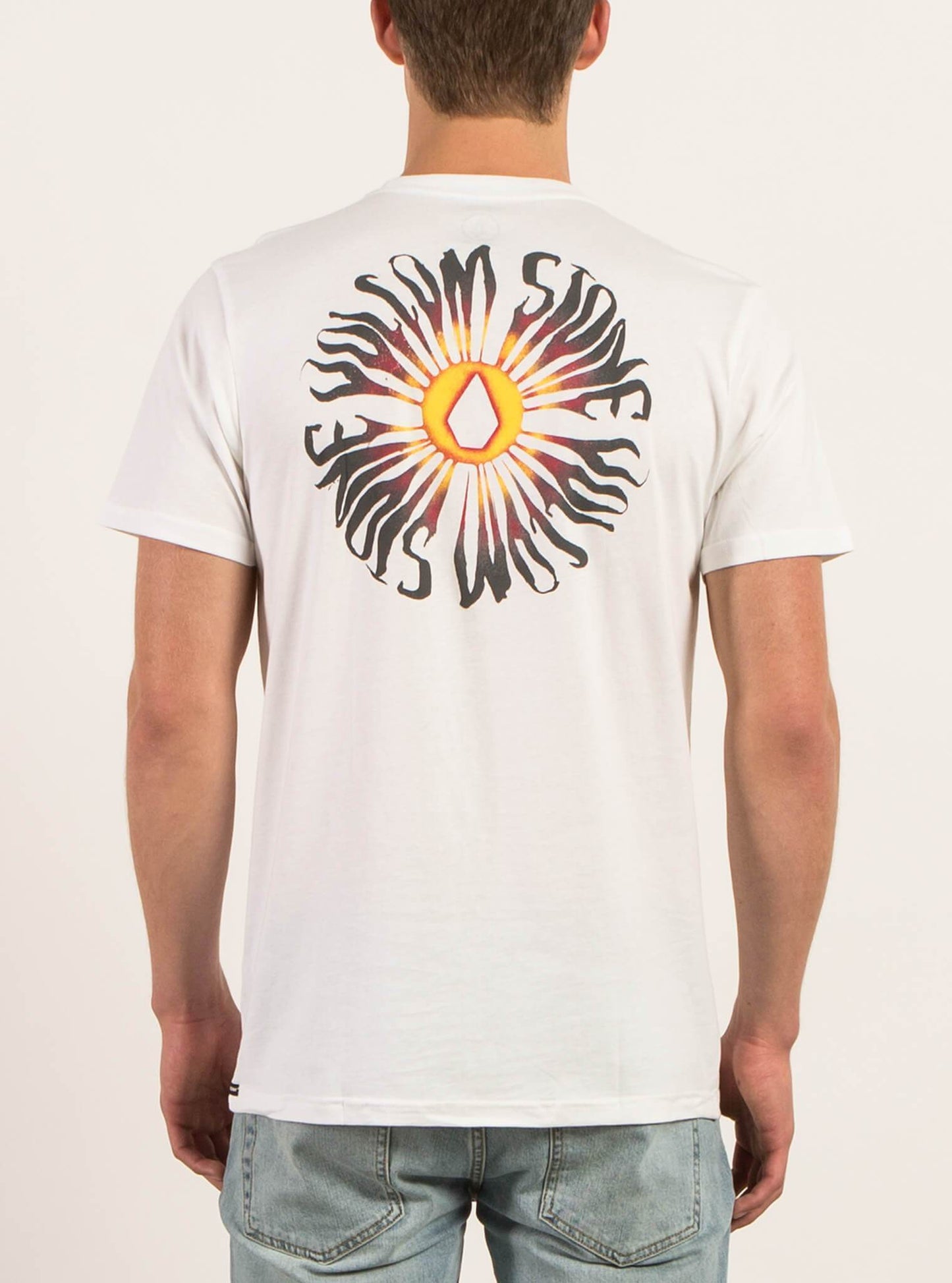 Doom Bloom Kurzarm-T-Shirt - Weiß