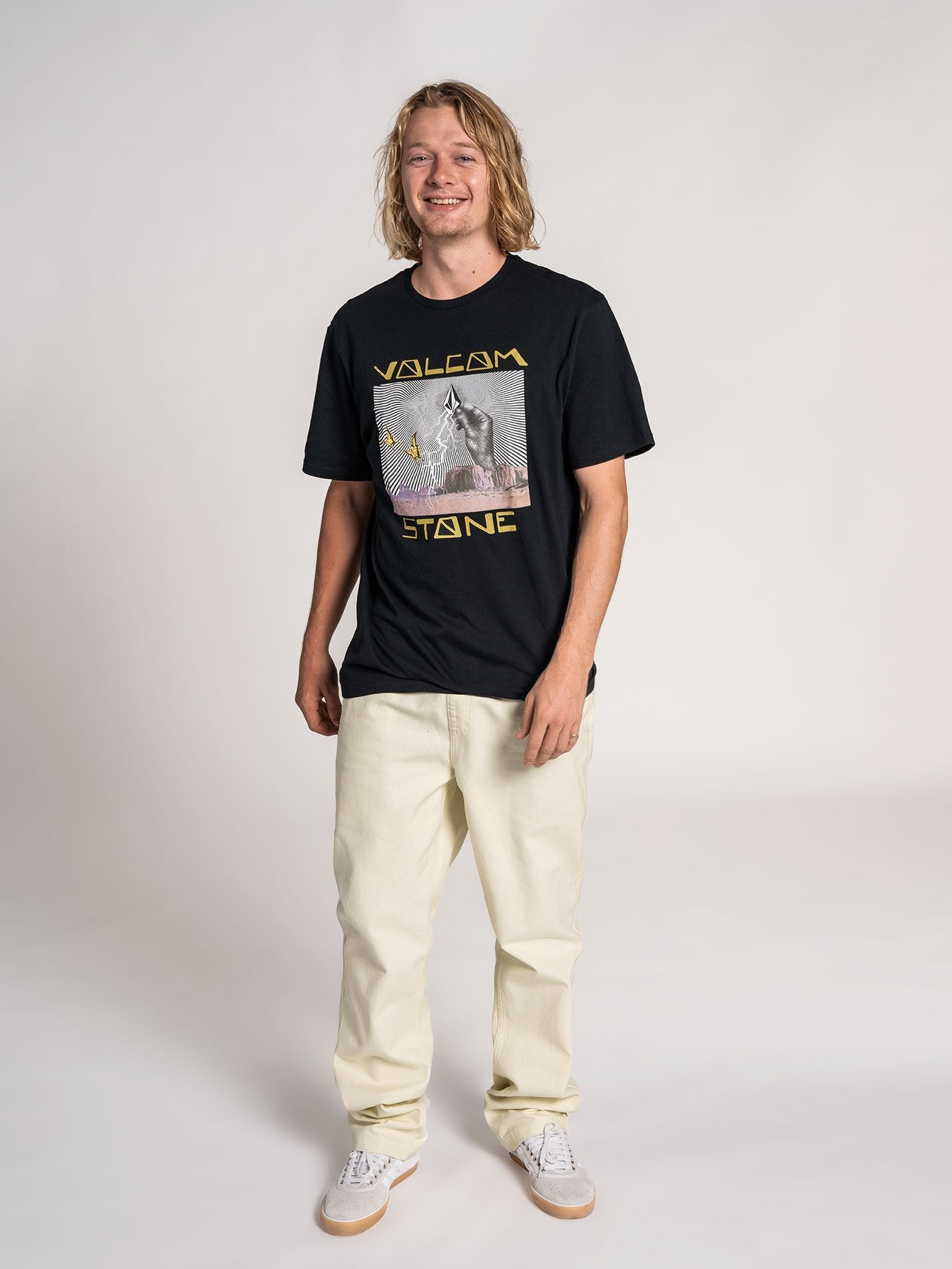 Stone Strike T-Shirt - BLACK