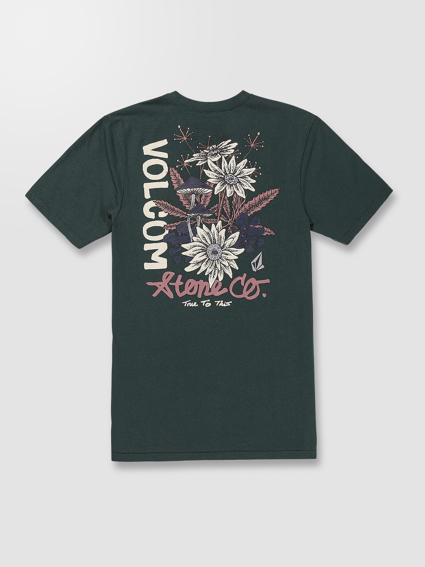 Psychedaisy T-Shirt - ZEDERNGRÜN