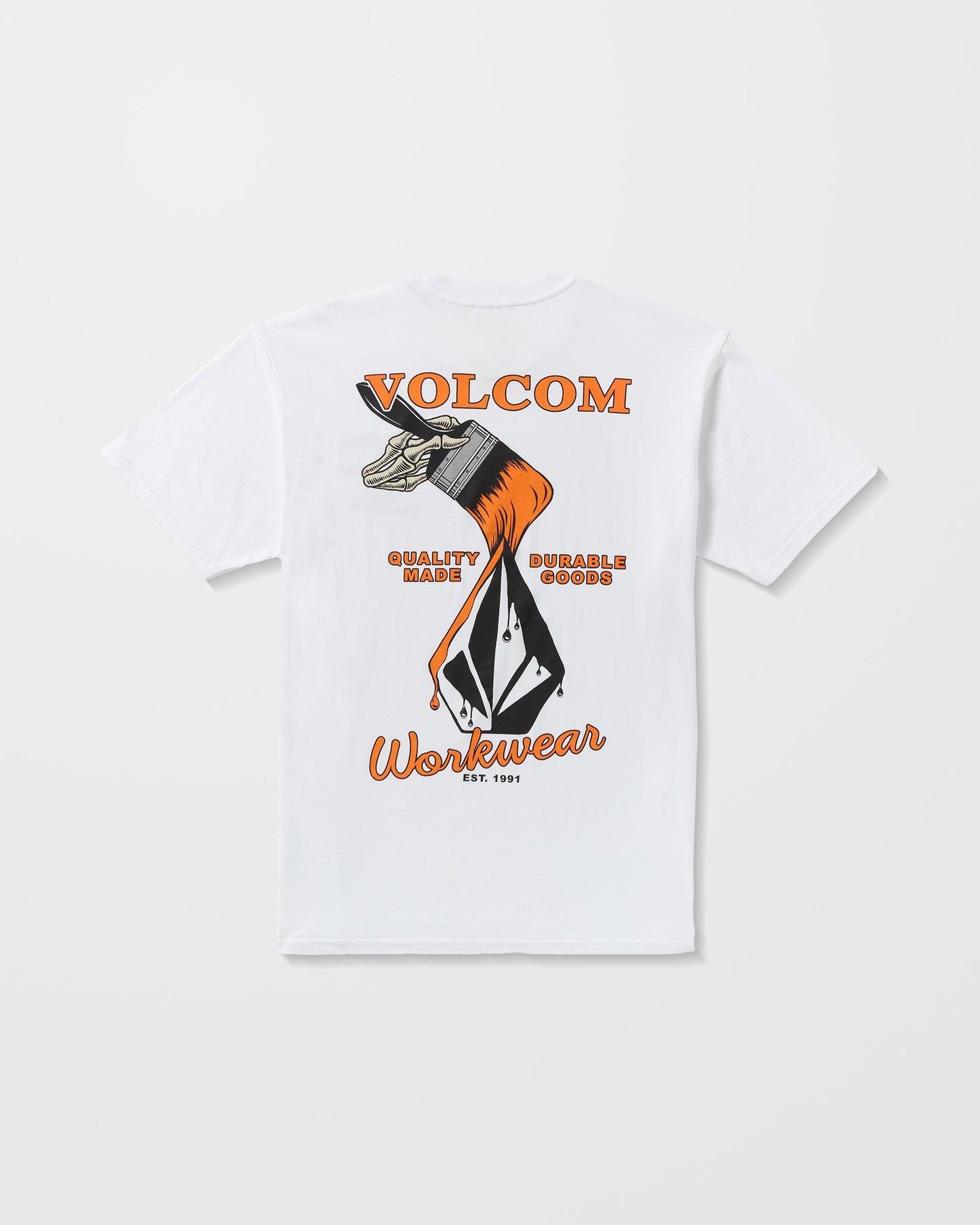 Emaille-T-Shirt - Weiß