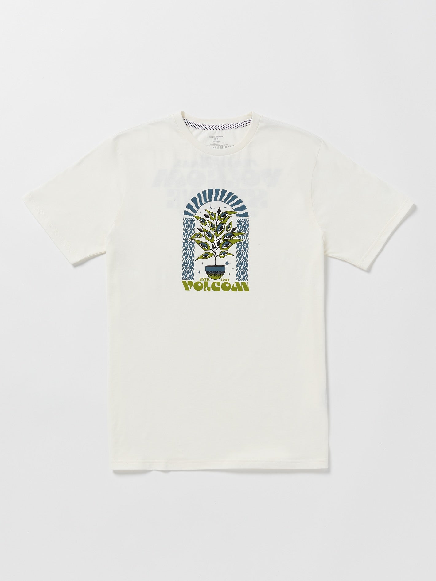 Delight Farm To Yarn" T-Shirt - OFF WHITE