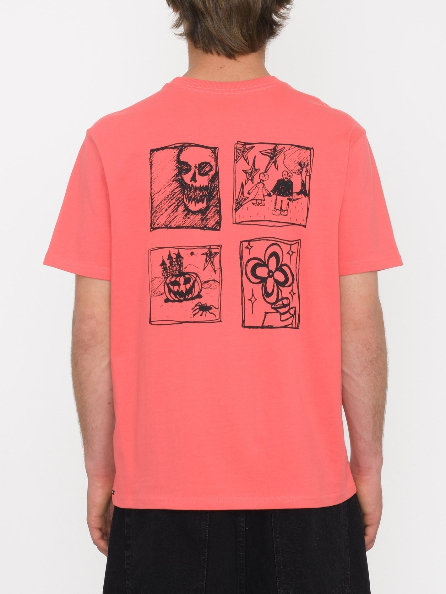 T-shirt Issam Night - WASHED RUBY