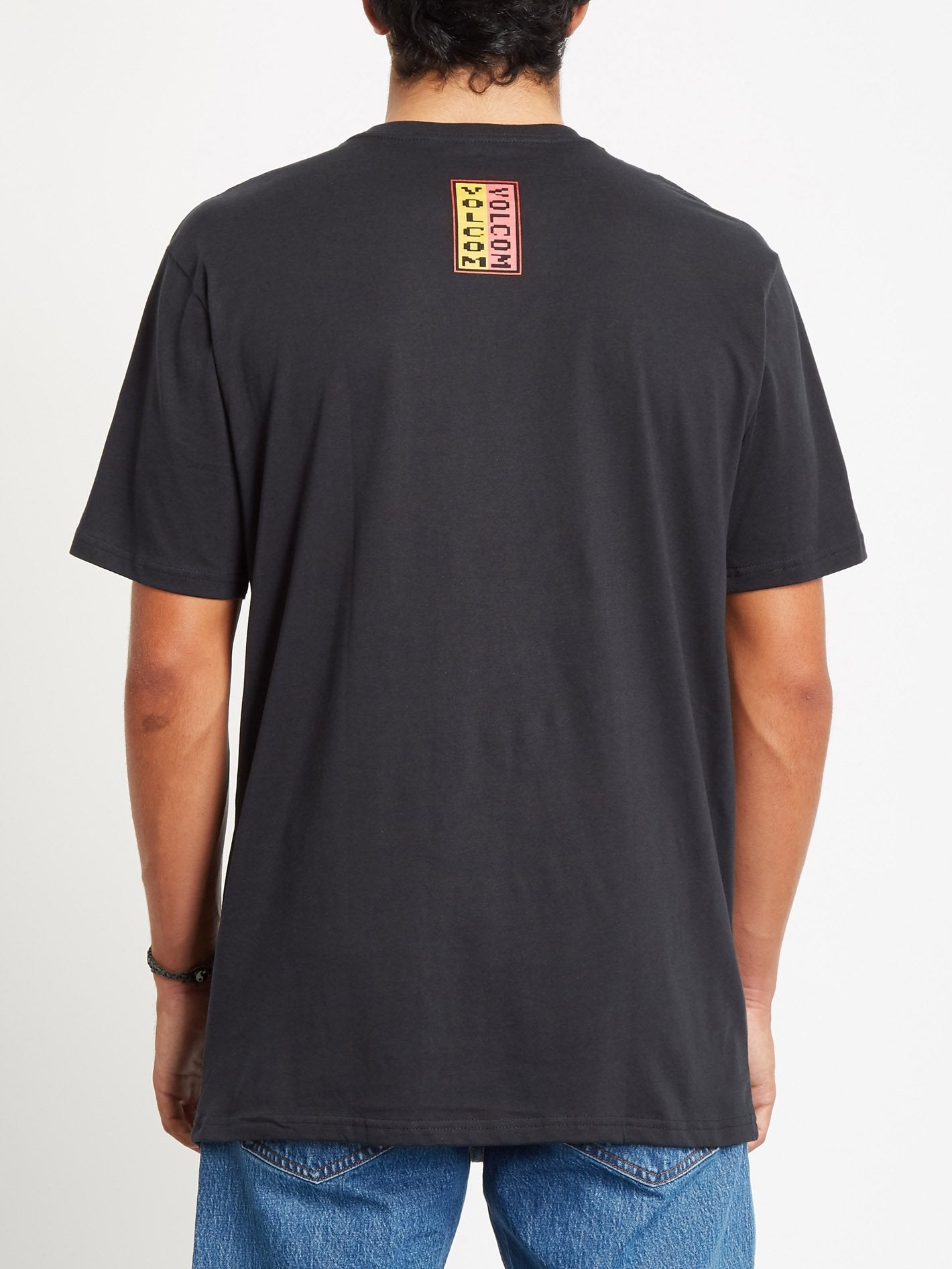 T-shirt Embeded Face - BLACK