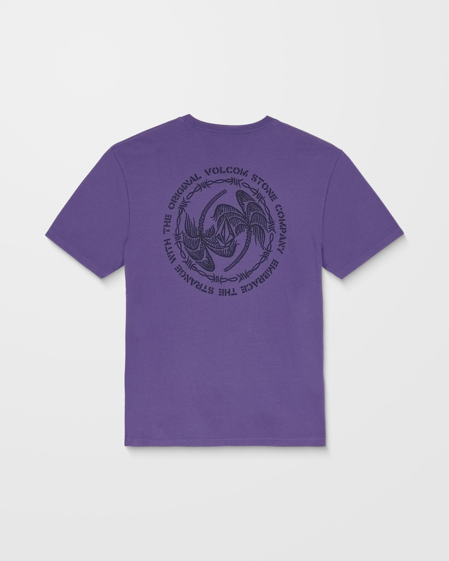 T-Shirt Circlepalm - Dark Purple