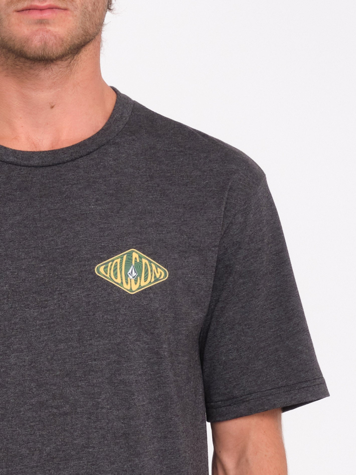 T-shirt Voboxed - HEATHER BLACK