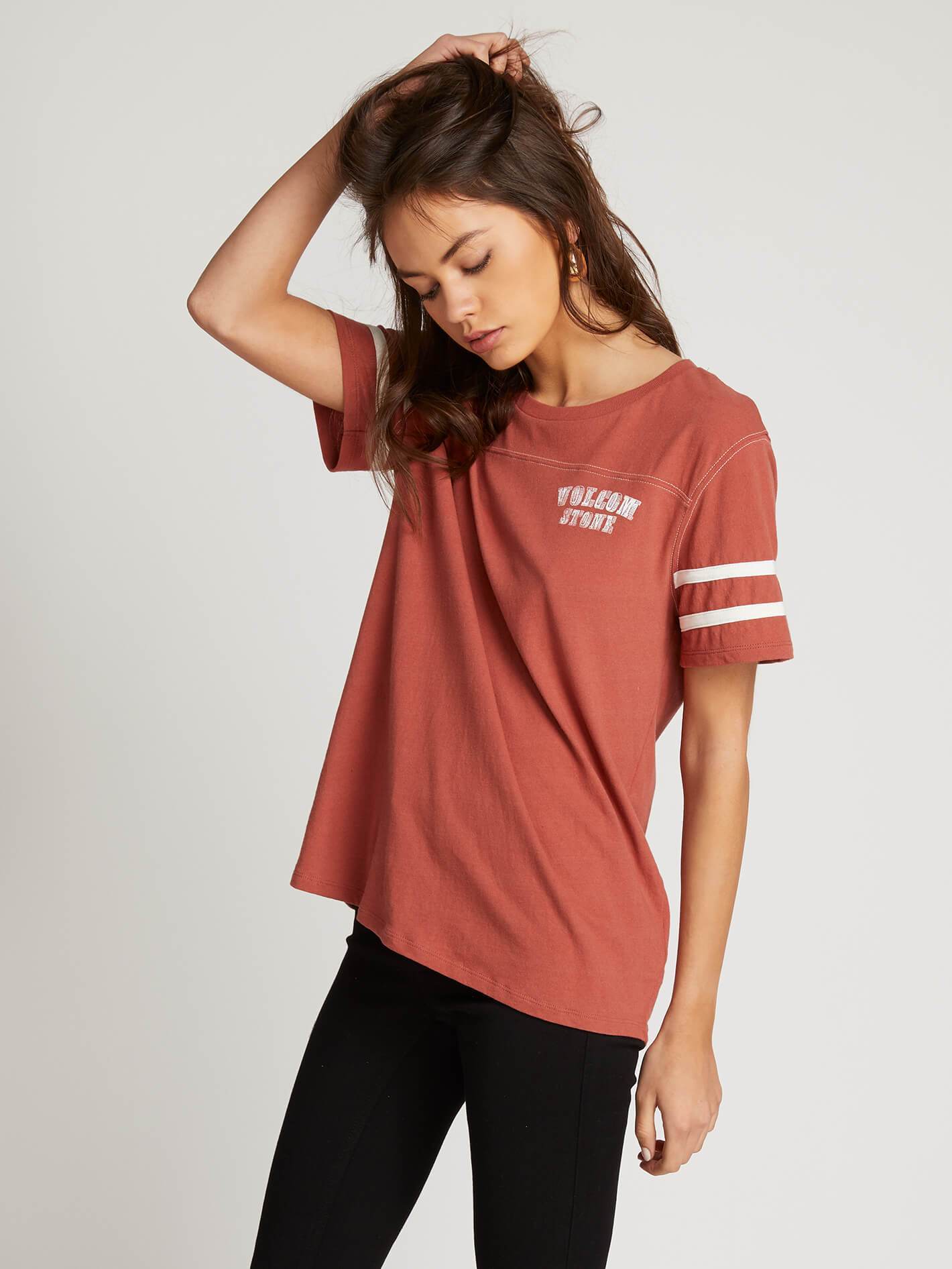 T-shirt Streakin Stone - Dark Clay