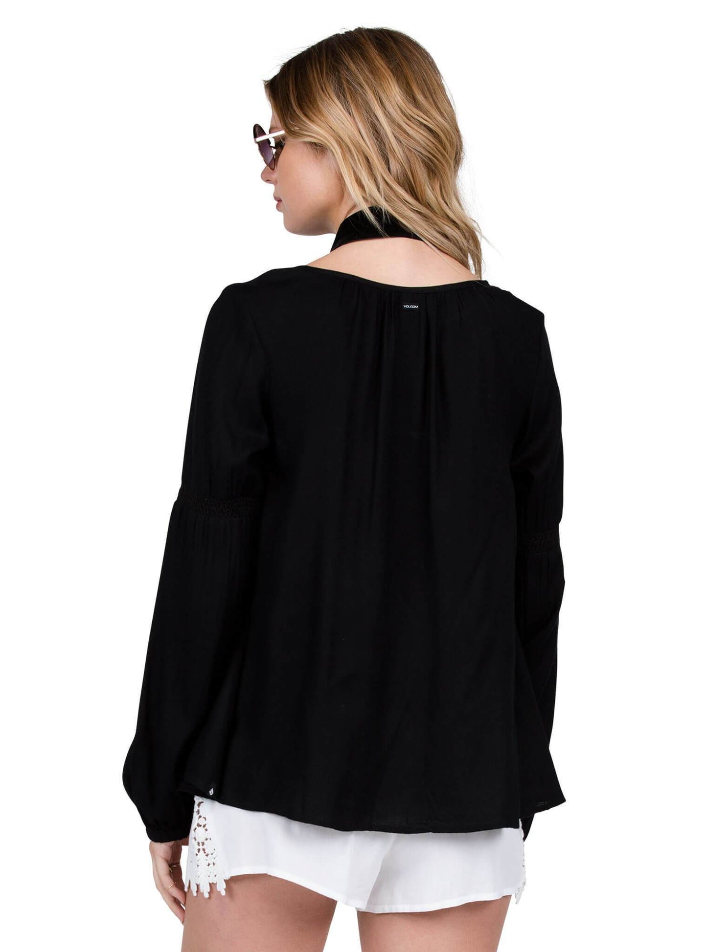 Ethos Long Sleeve Top - Black