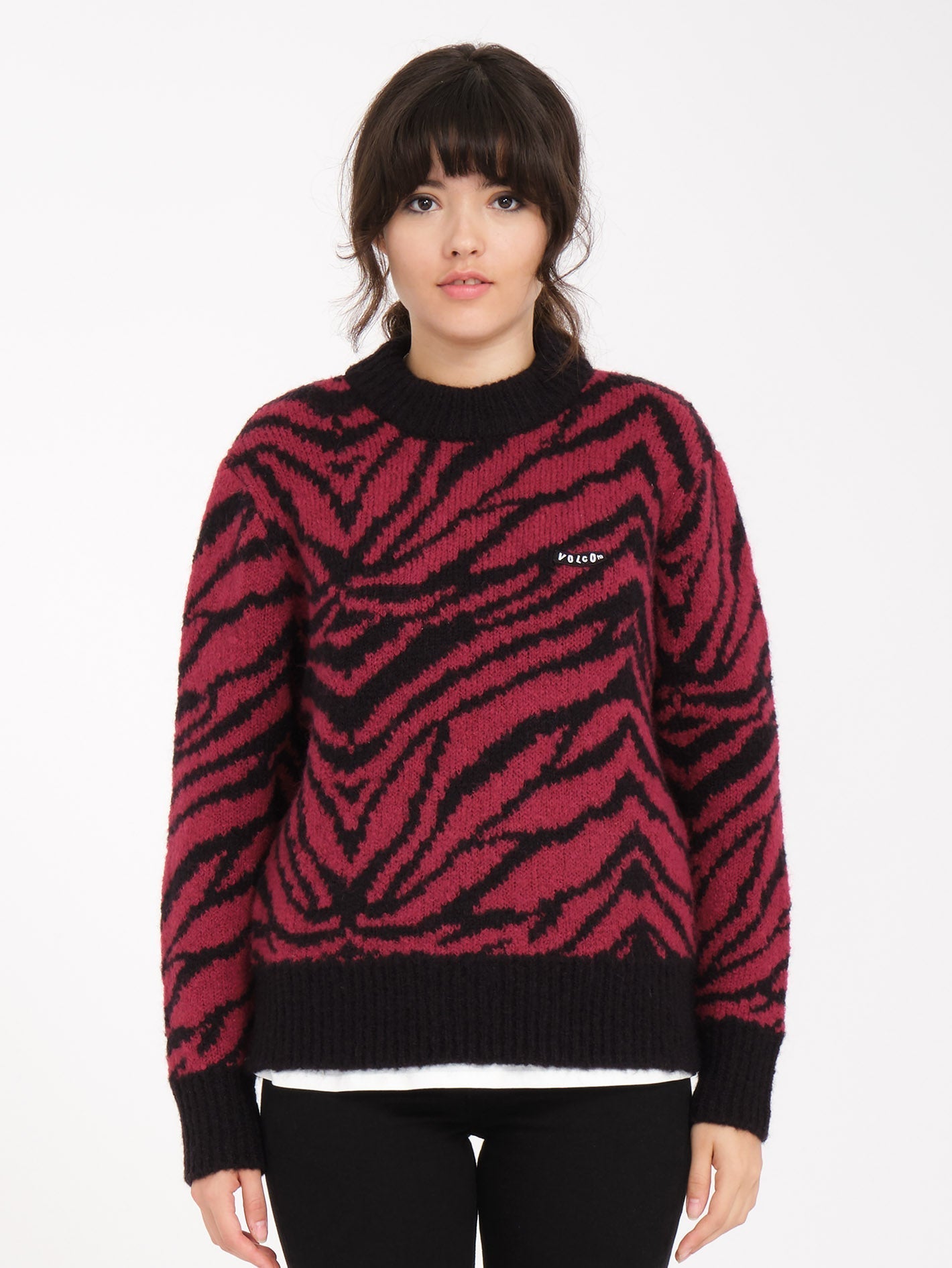Zebrapullover - WEIN