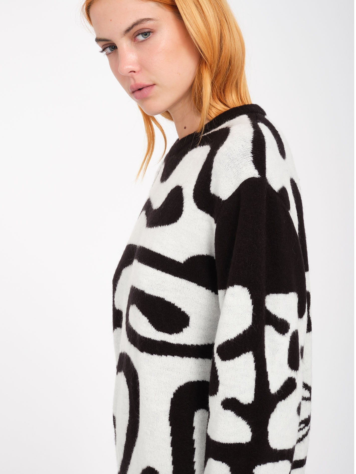 Zephyr Pullover - SCHWARZ WEISS