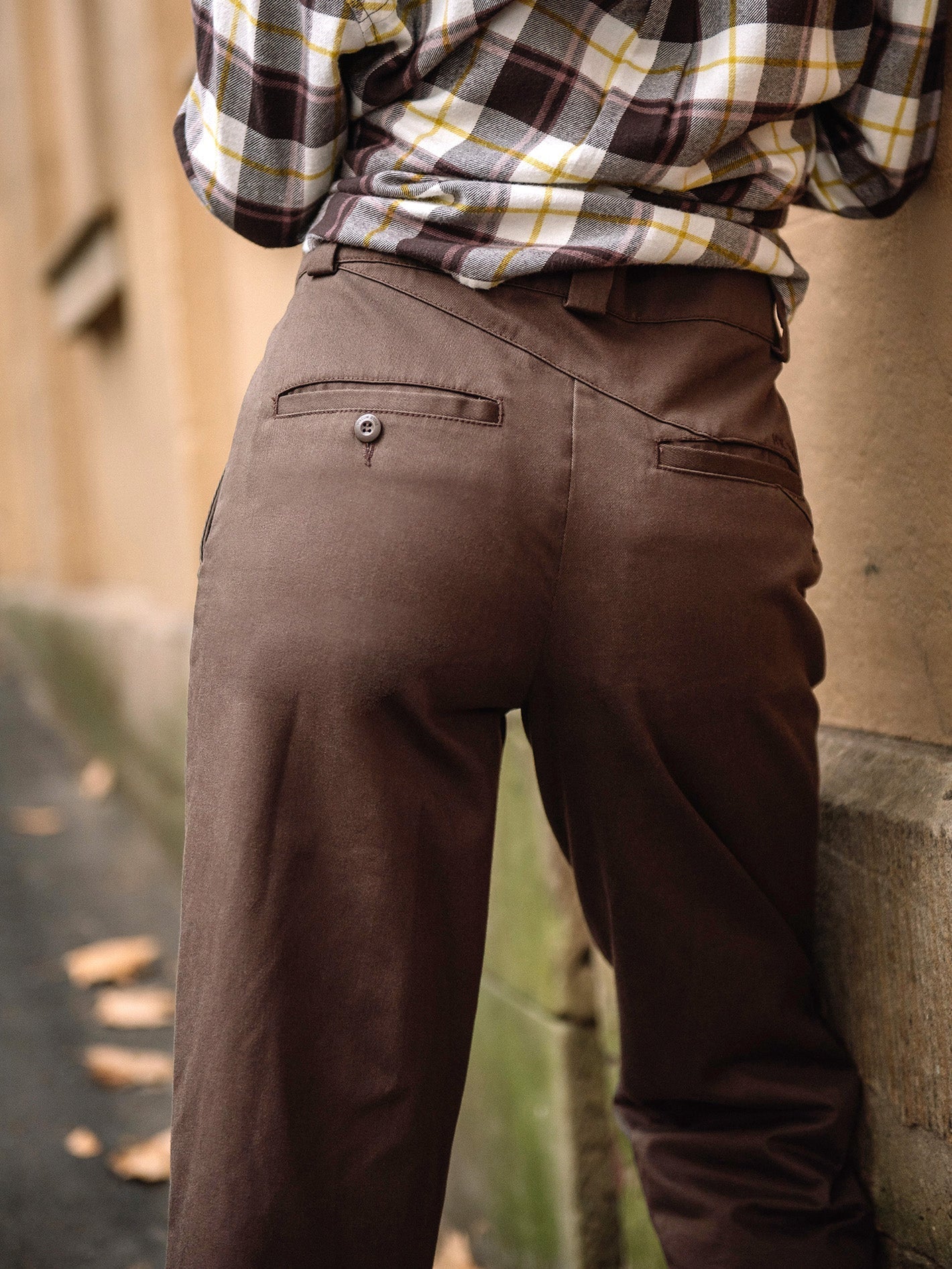 Whawhat Chino-Hose – ESPRESSO