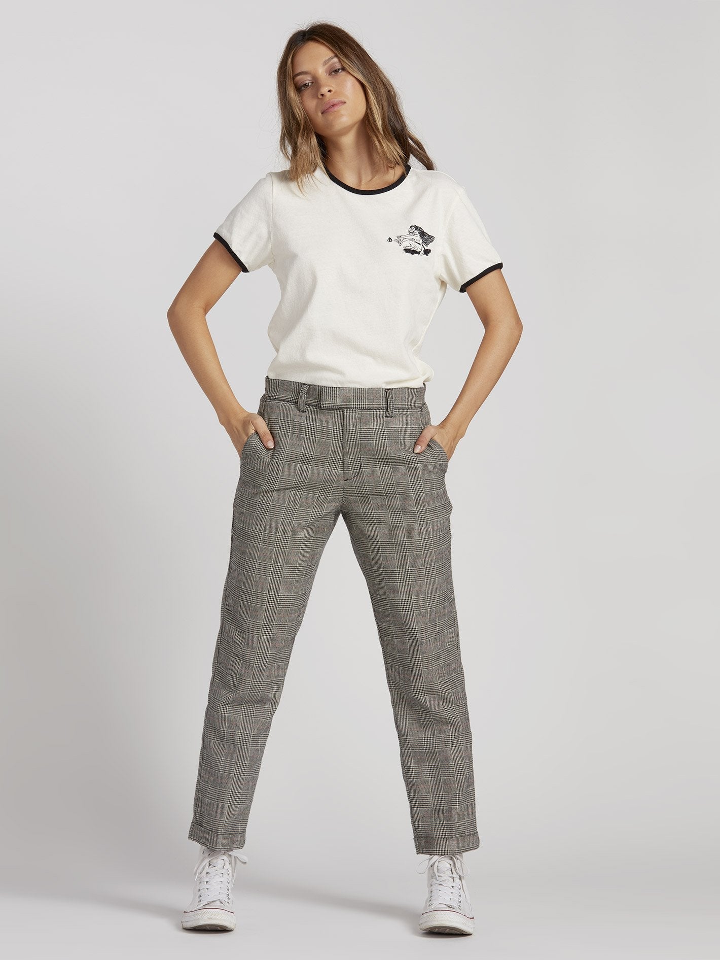 Pantalon Smockom - Plaid