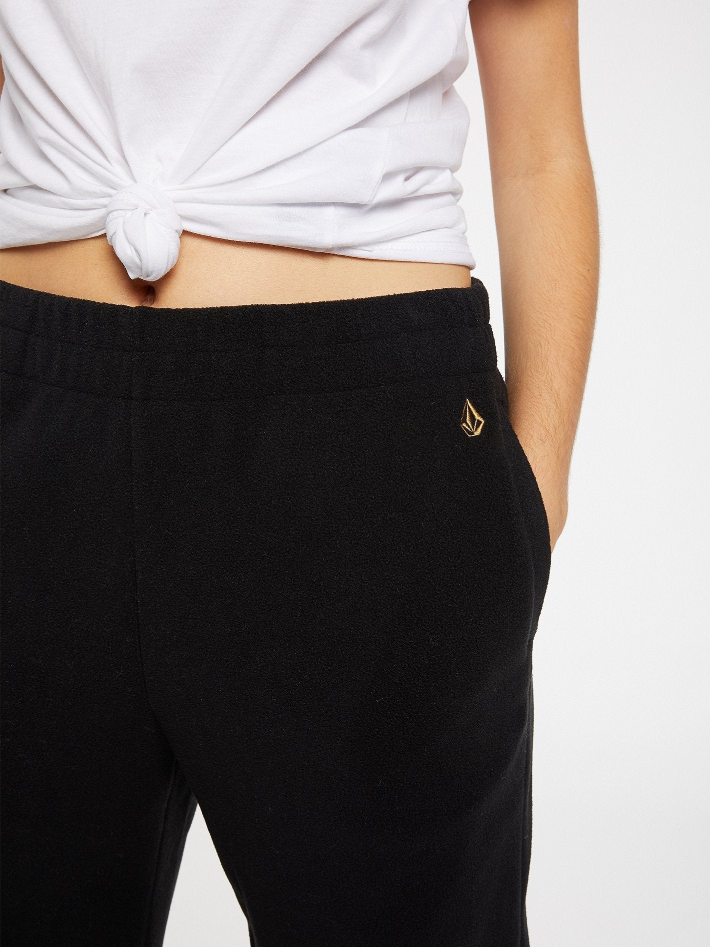Up In The Nub Jogger Pants - BLACK