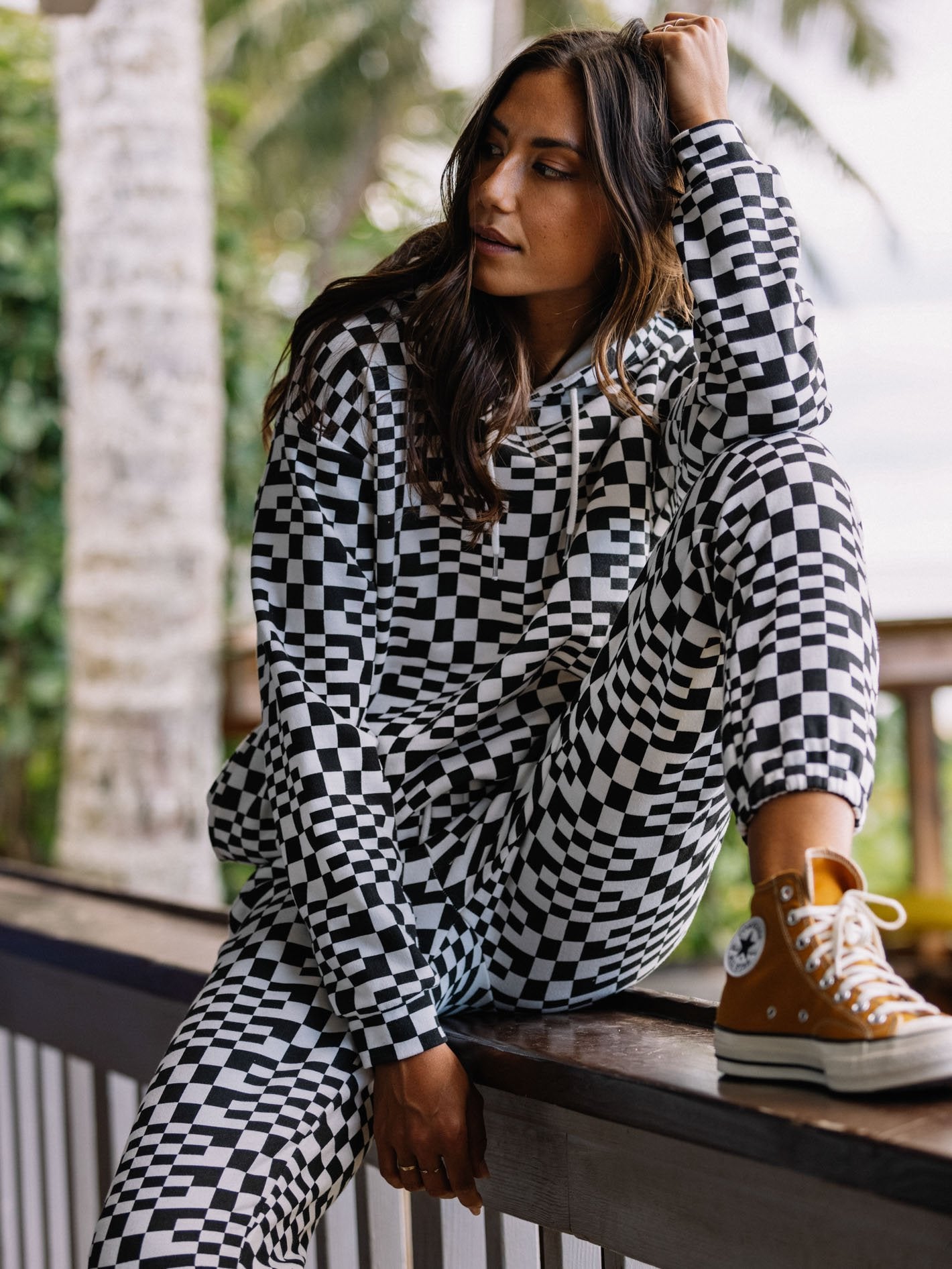 Check U Out Hose - SCHWARZ WEISS